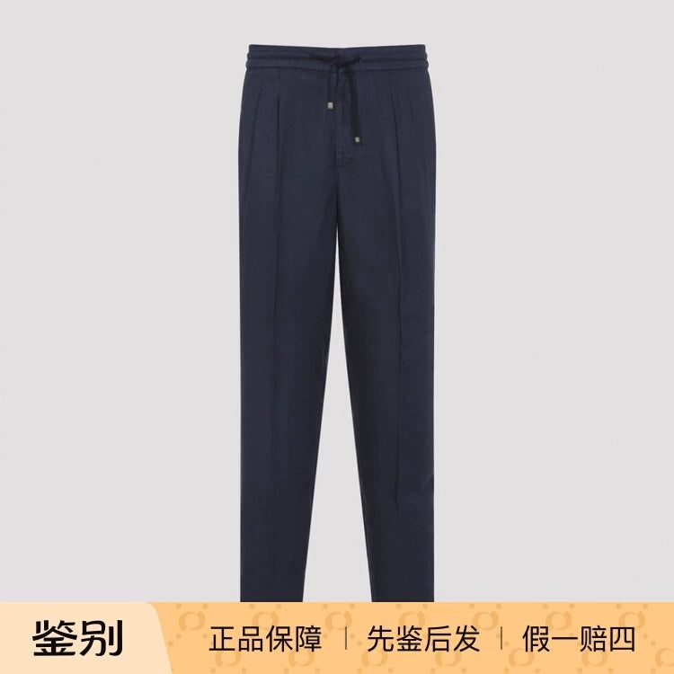 Brunello Cucinelli Men's Bc Pants in Blue
