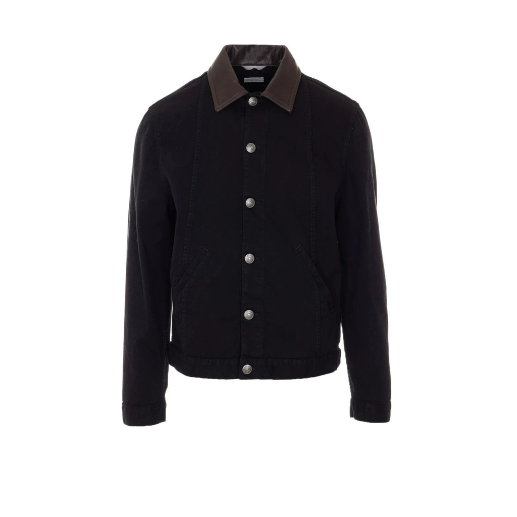 Brunello Cucinelli Men's Jacket in Black
