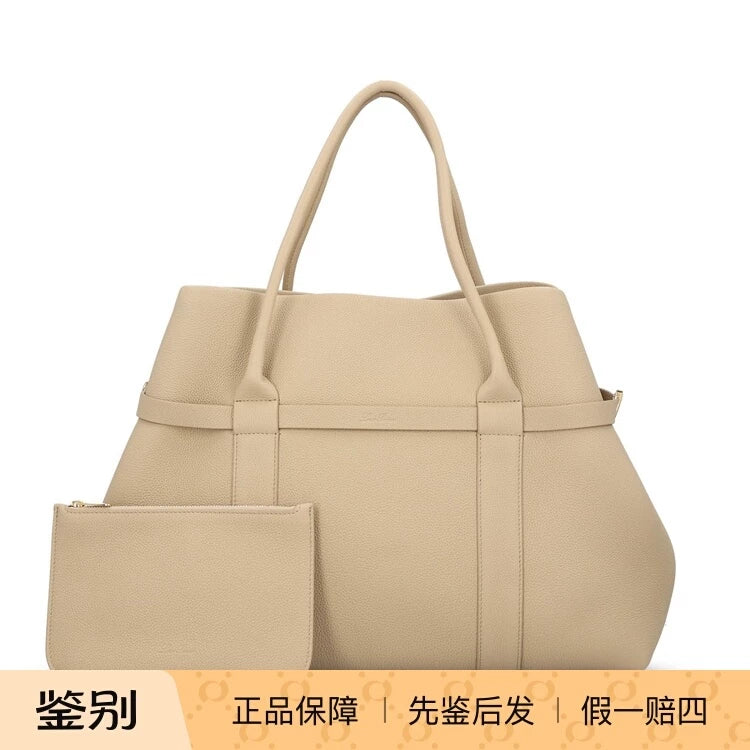 Loro Piana Women's Ghiera Large Bag in Beige