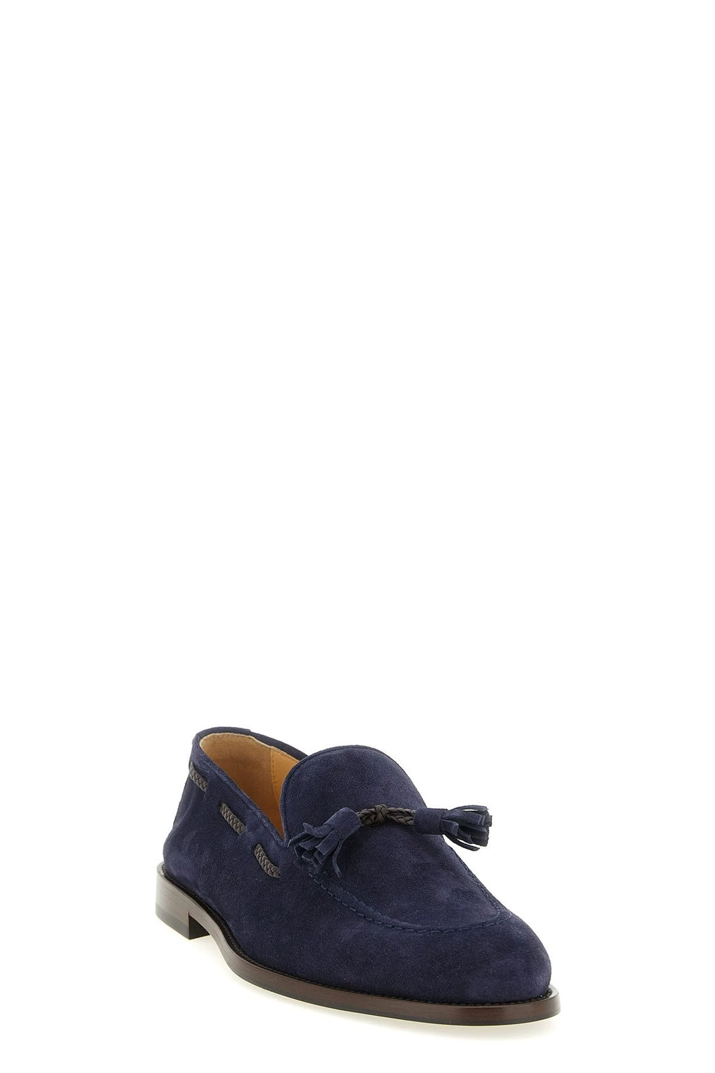 Brunello Cucinelli Men's Loafers in Blue
