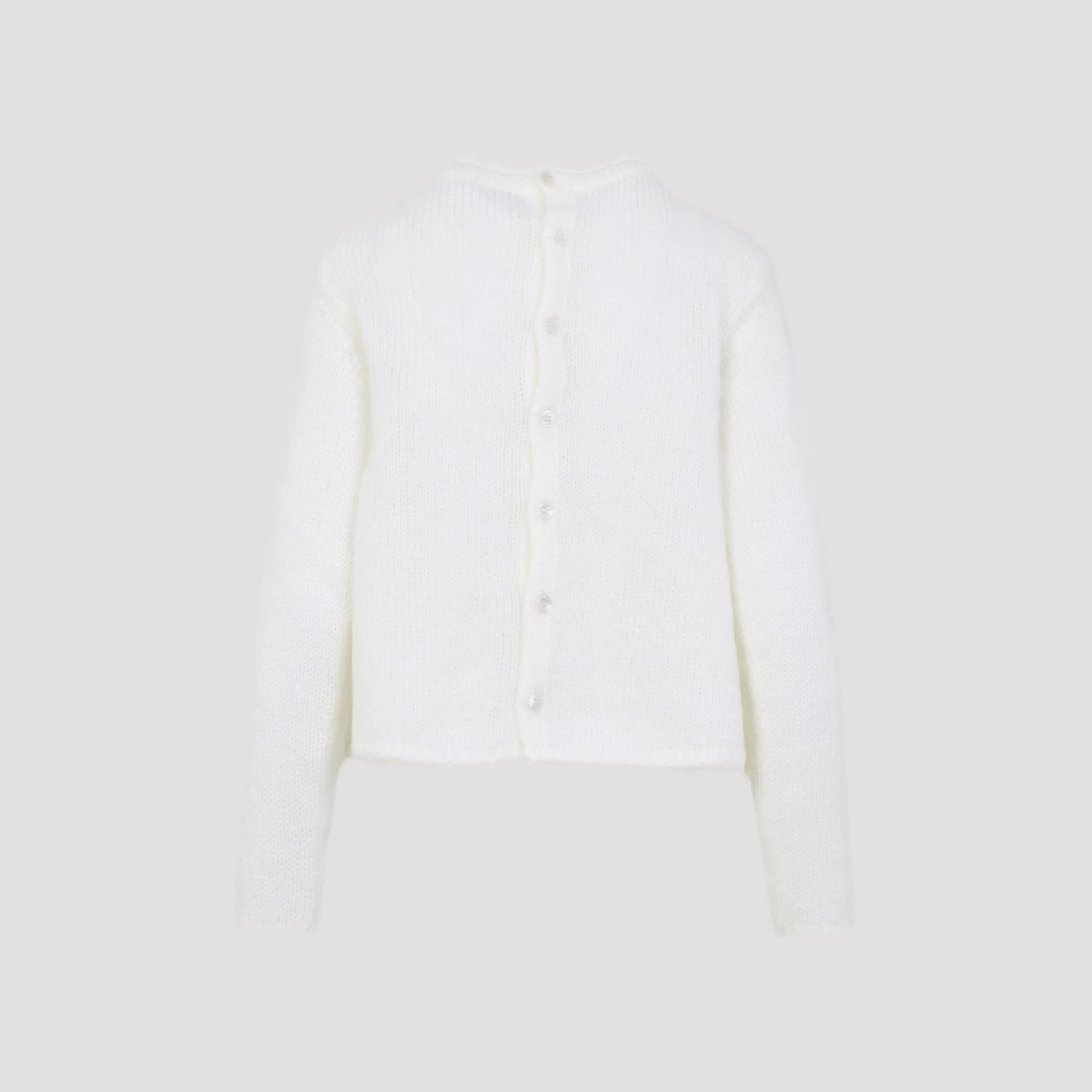 Loewe Women's Anagram Cardigan in White