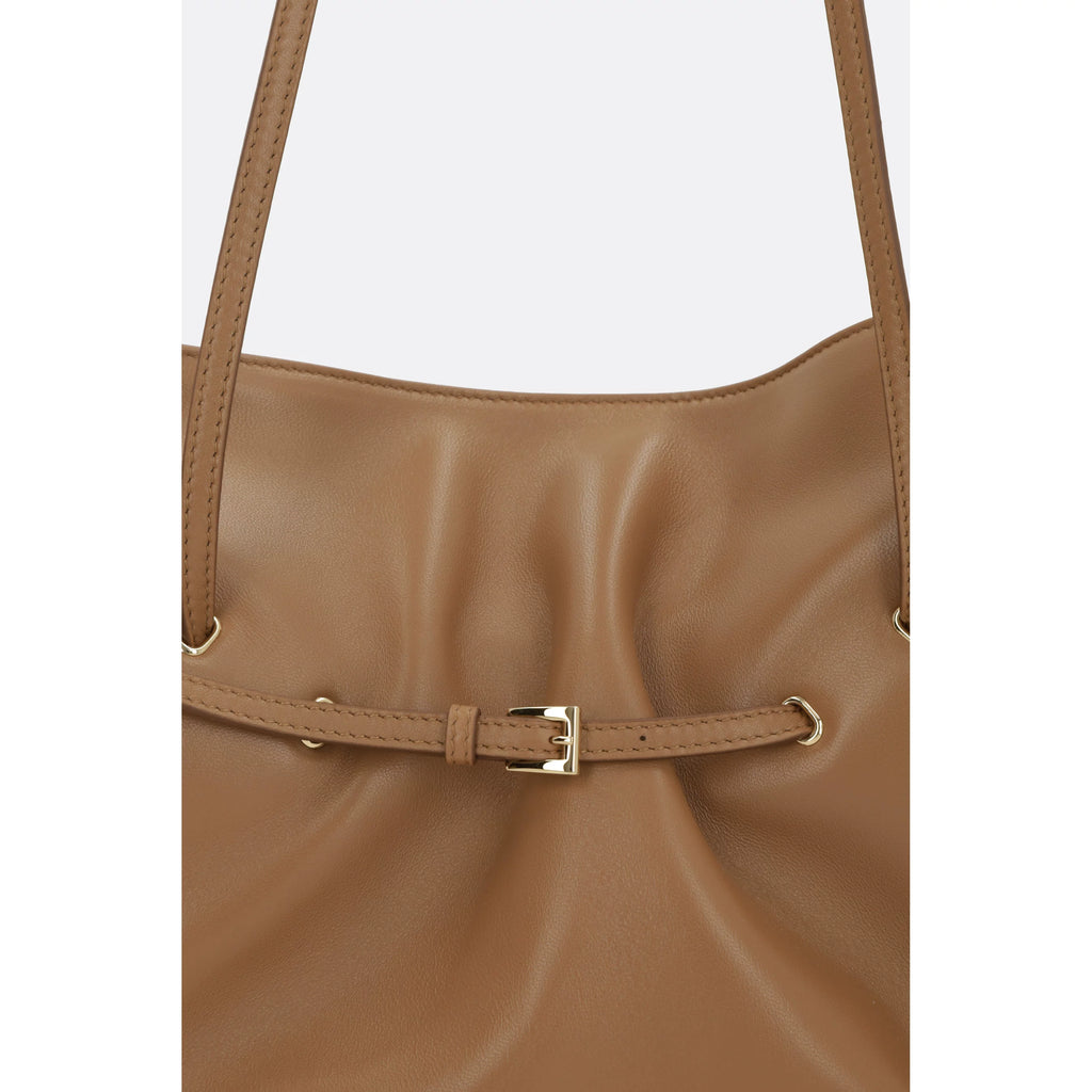 Prada Women's Dada Large Shoulder Bag in Brown