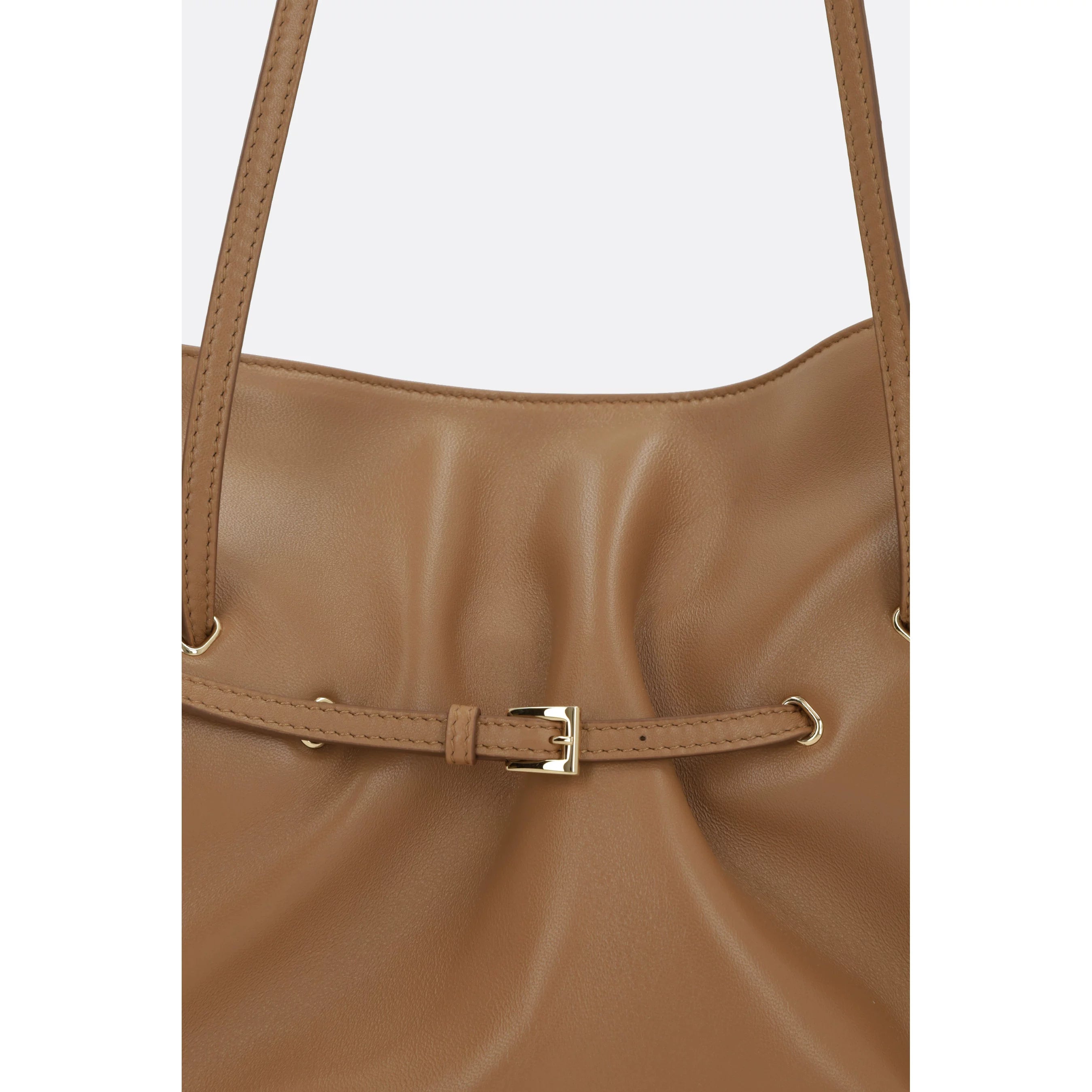 Prada Women's Dada Large Shoulder Bag in Brown