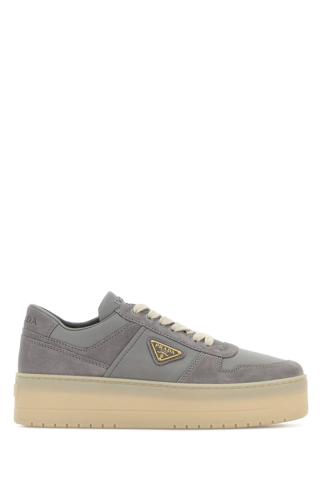 Prada Women's Downtown Sneakers in Grey