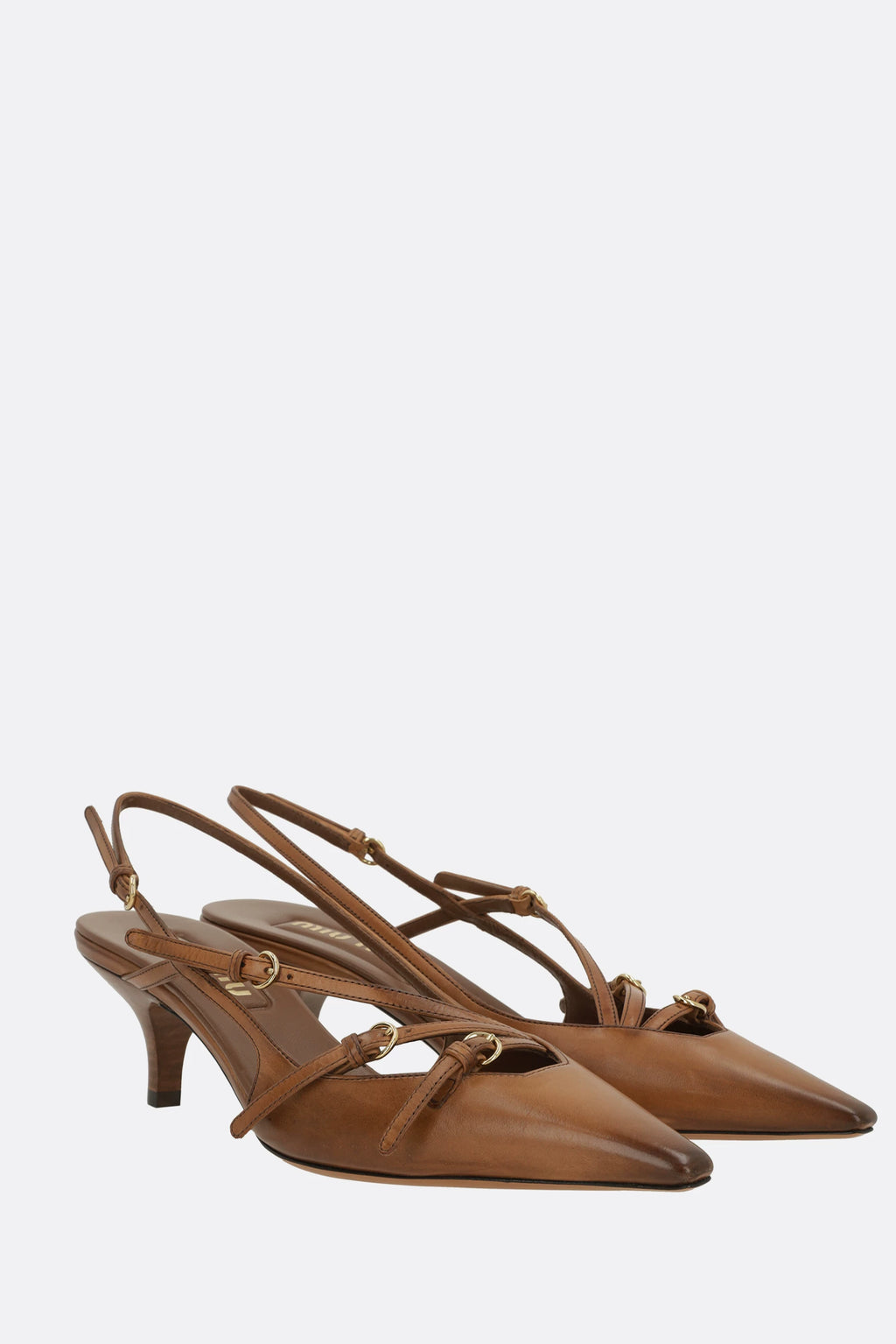 Miu Miu Women's Heels in Brown