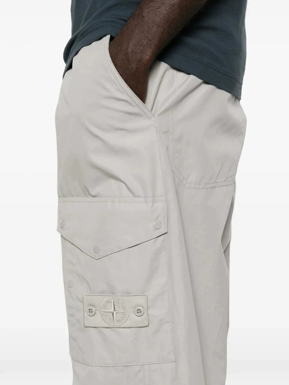 Stone Island Men's Ghost Pants in Grey