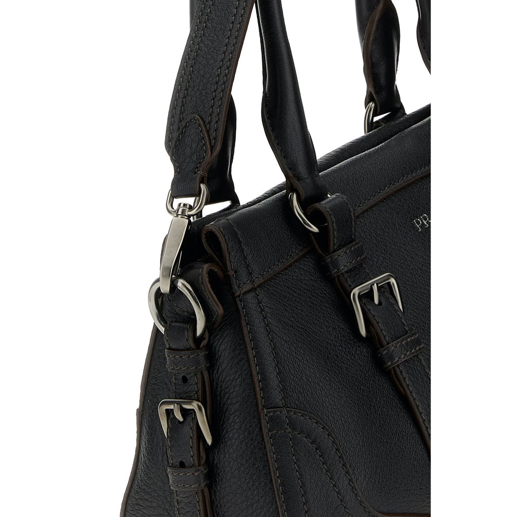 Prada Women's Large Shoulder Bag in Black
