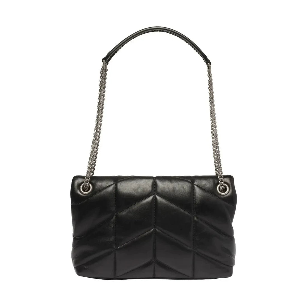 Saint Laurent YSL Loulou Puffer Small Item in Black