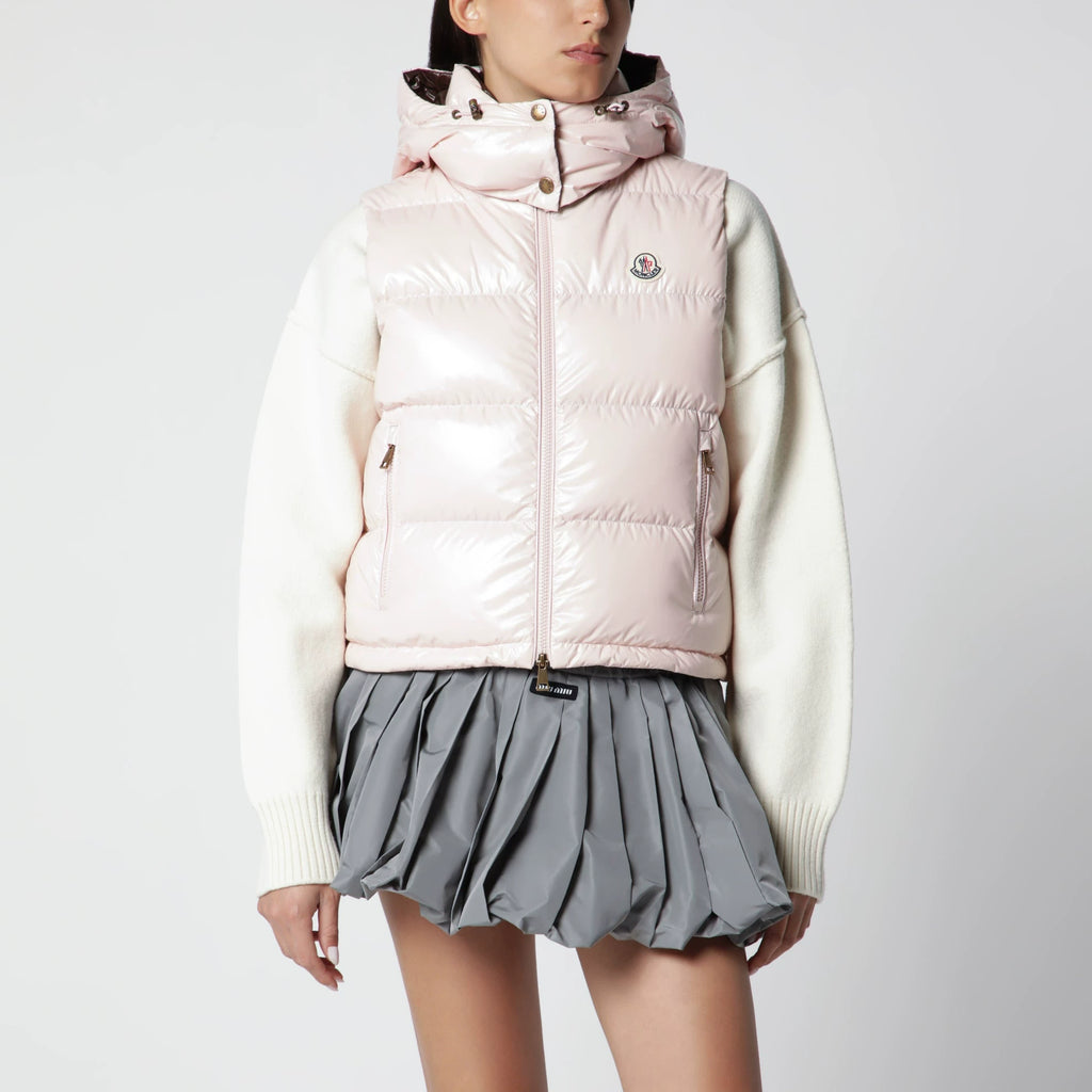 Moncler Women's Niverolle Down Jacket in Pink
