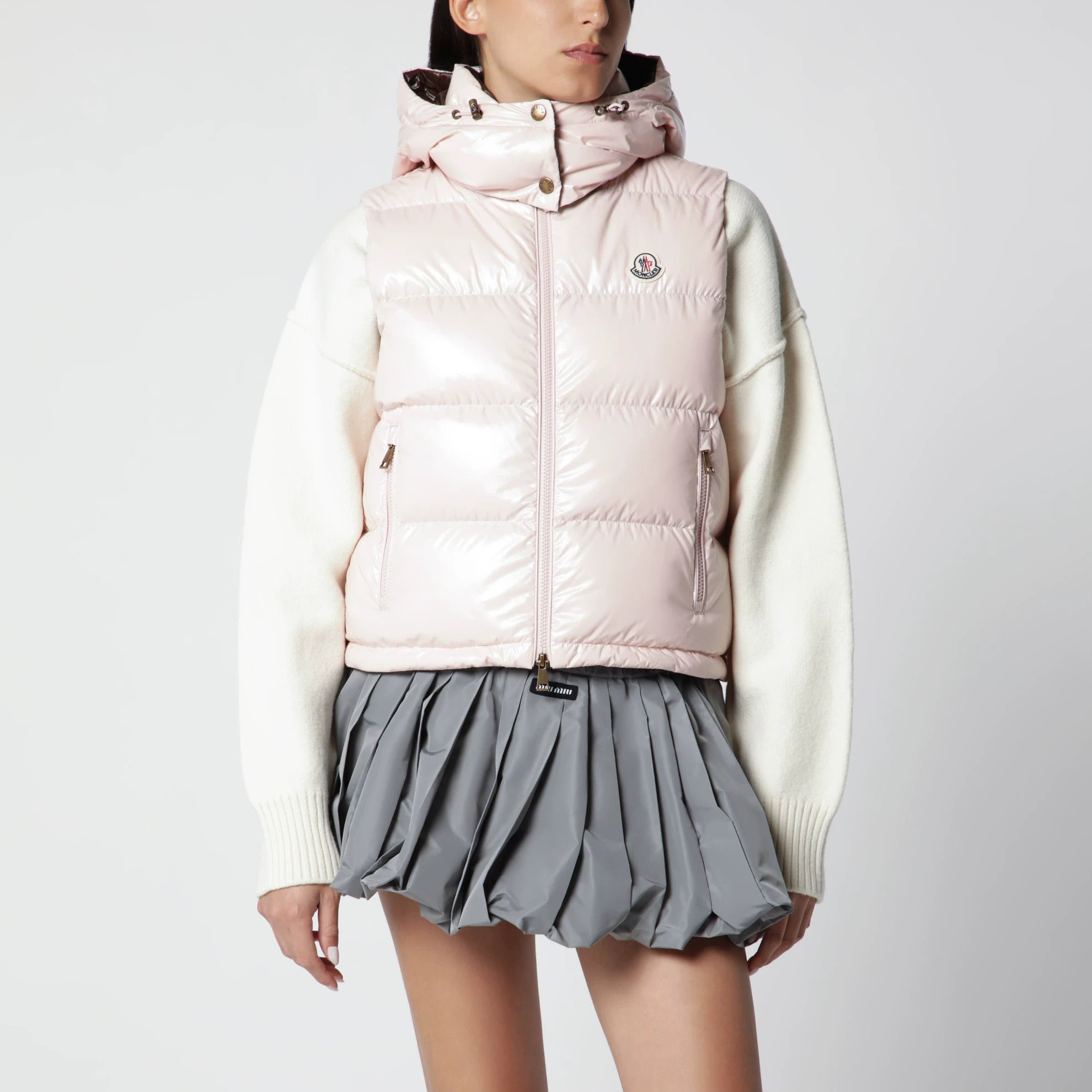 Moncler Women's Niverolle Down Jacket in Pink