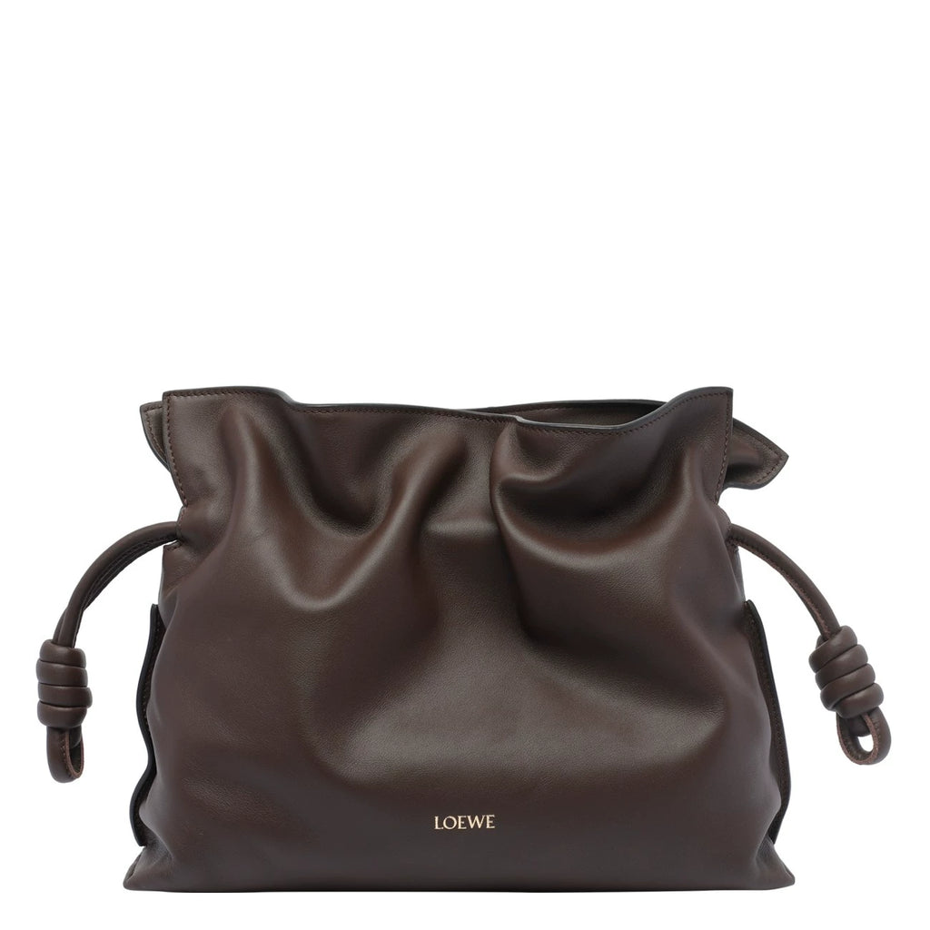 Loewe Women's Flamenco Medium Shoulder Bag in Brown