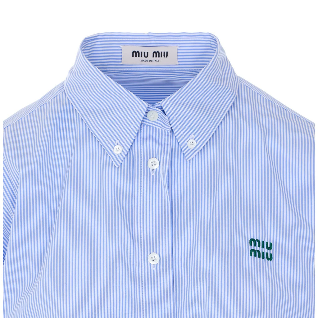 Miu Miu Women's Shirt in Blue
