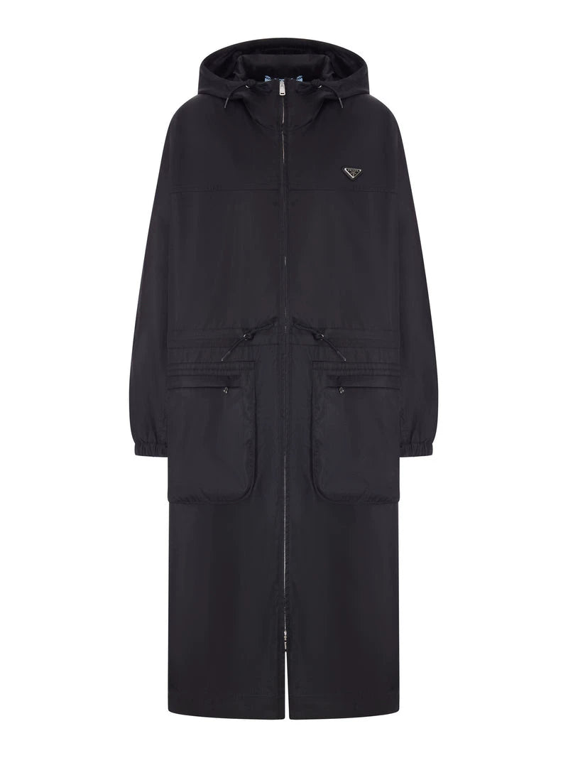 Prada Women's Trench Coat in Black