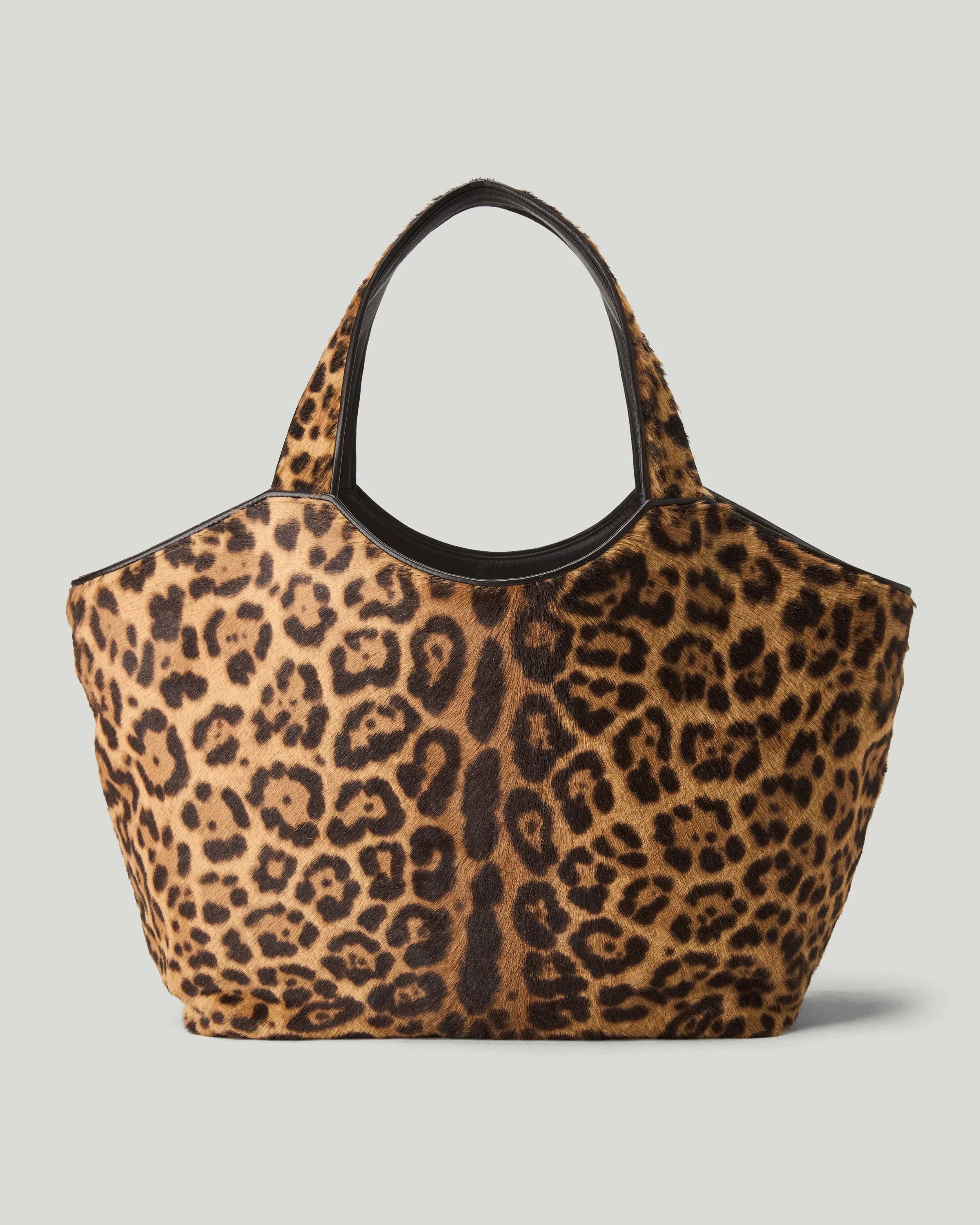 Saint Laurent Women's Medium Icare Leopard Shoulder Bag