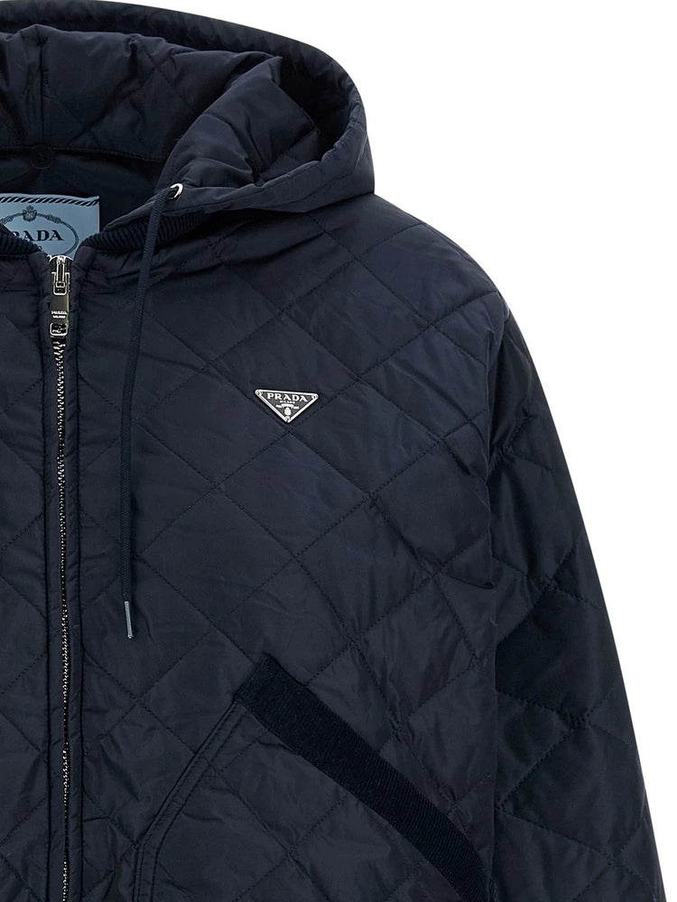Prada Women's Coat in Blue