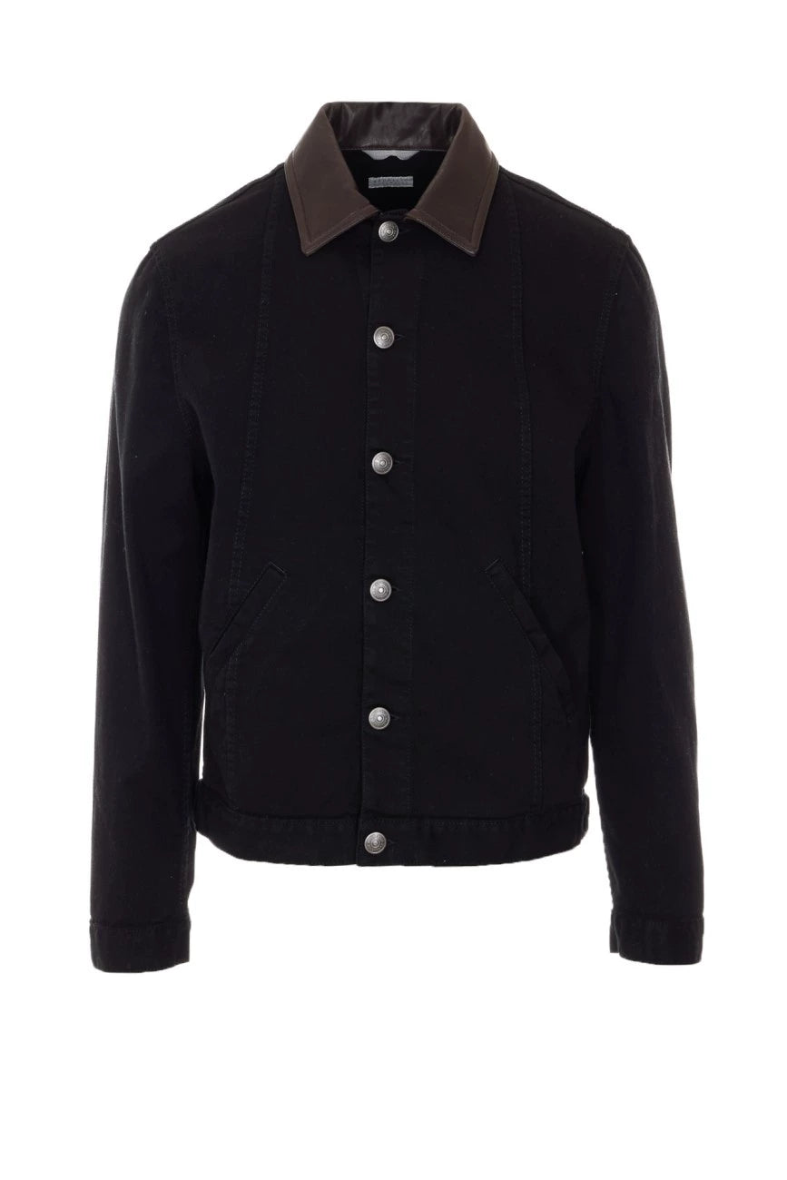 Brunello Cucinelli Men's Jacket in Black