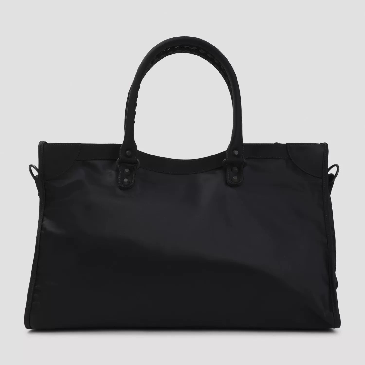 Balenciaga Men's Le City Large Shoulder Bag in Black