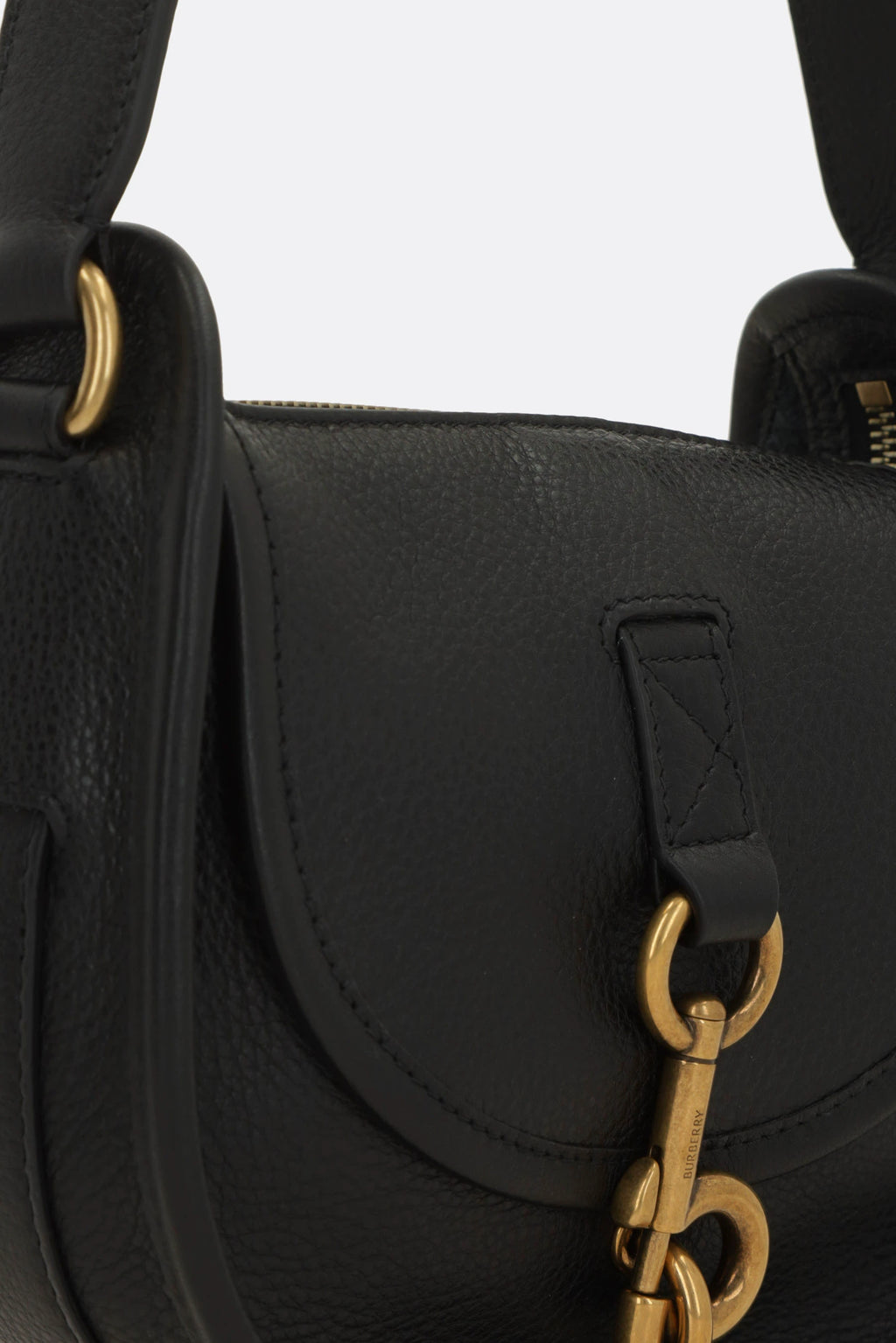 Burberry Women's B Clip Mini Shoulder Bag in Black