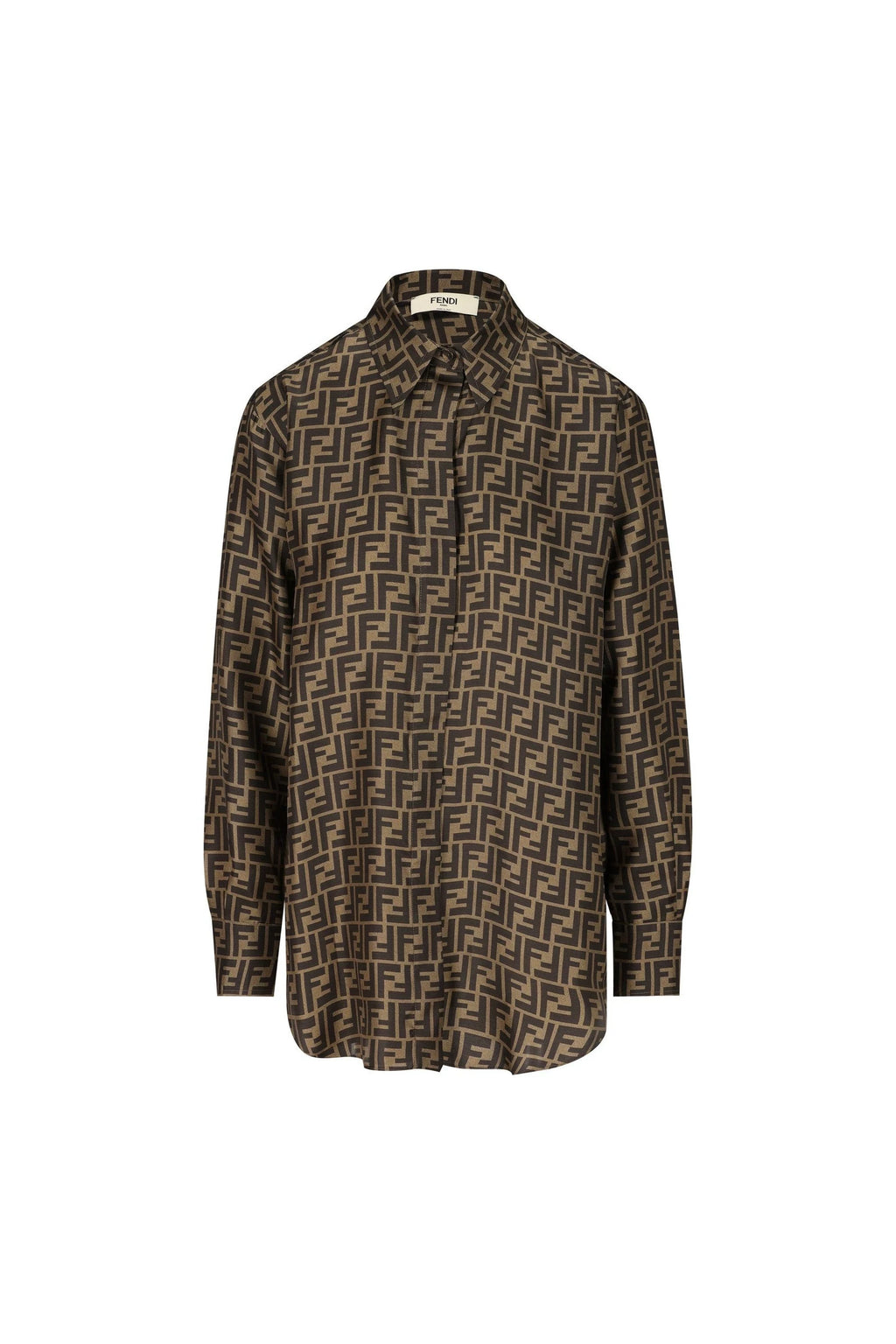Fendi Women's Shirt in Brown