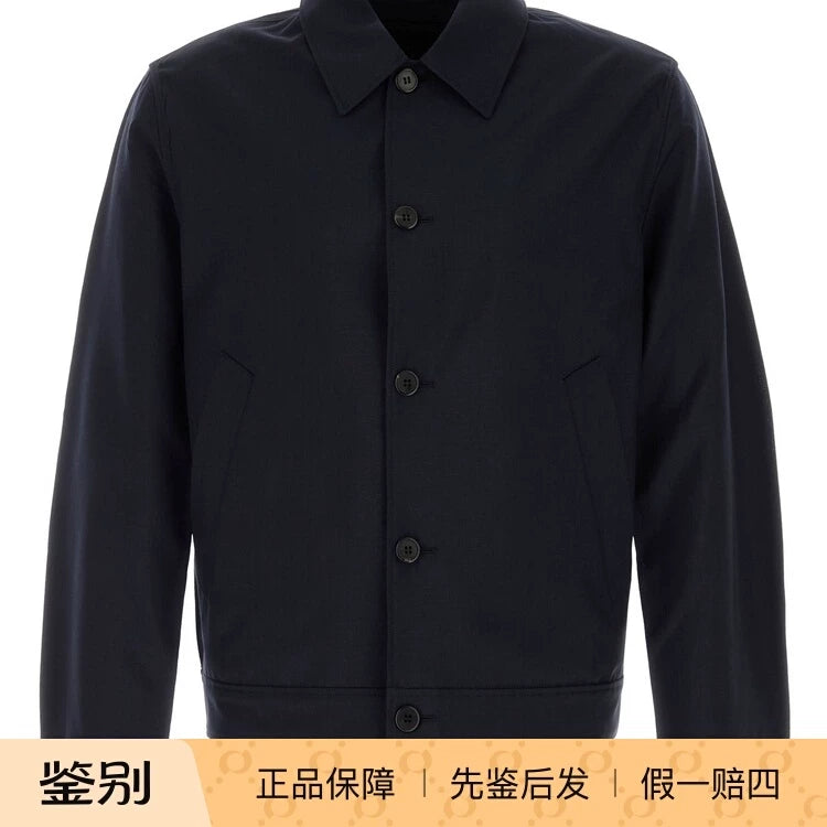 Prada Men's Jacket in Blue