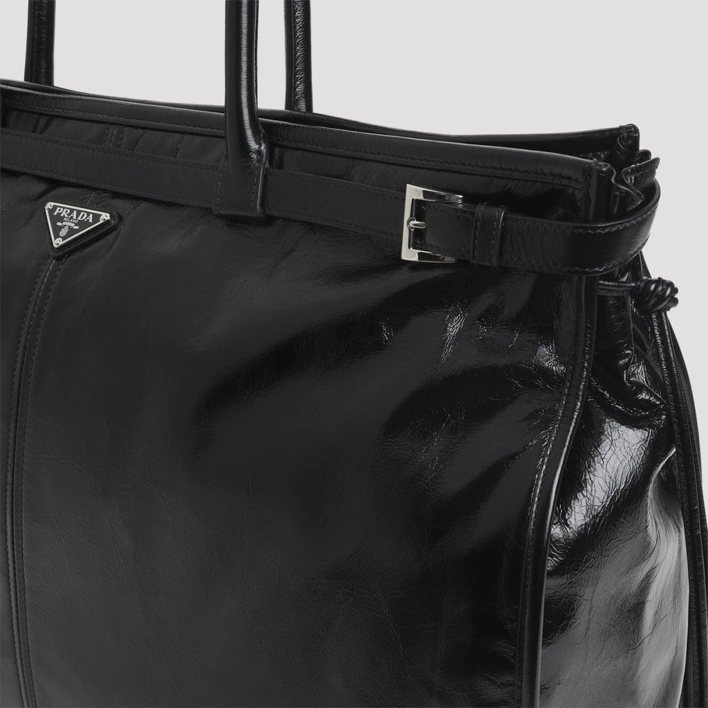 Prada Men's Bonnie Large Bag in Black