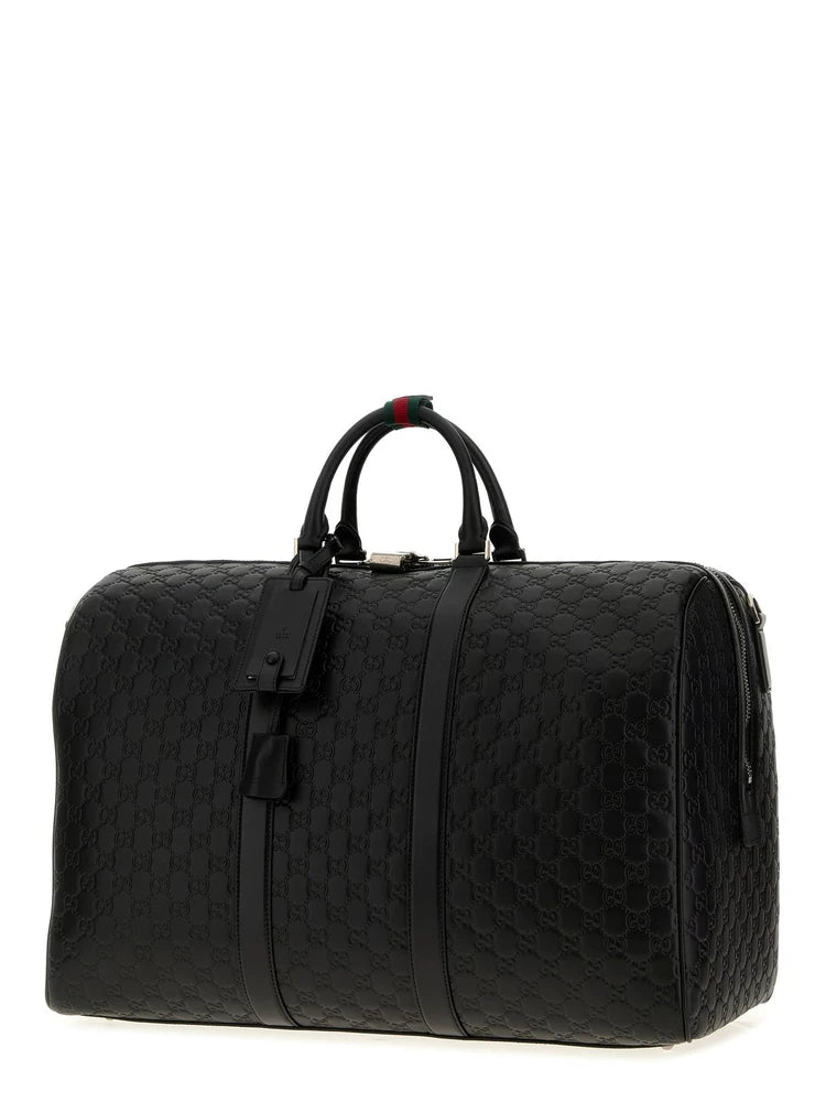 Gucci Men's Emblem Large Bag