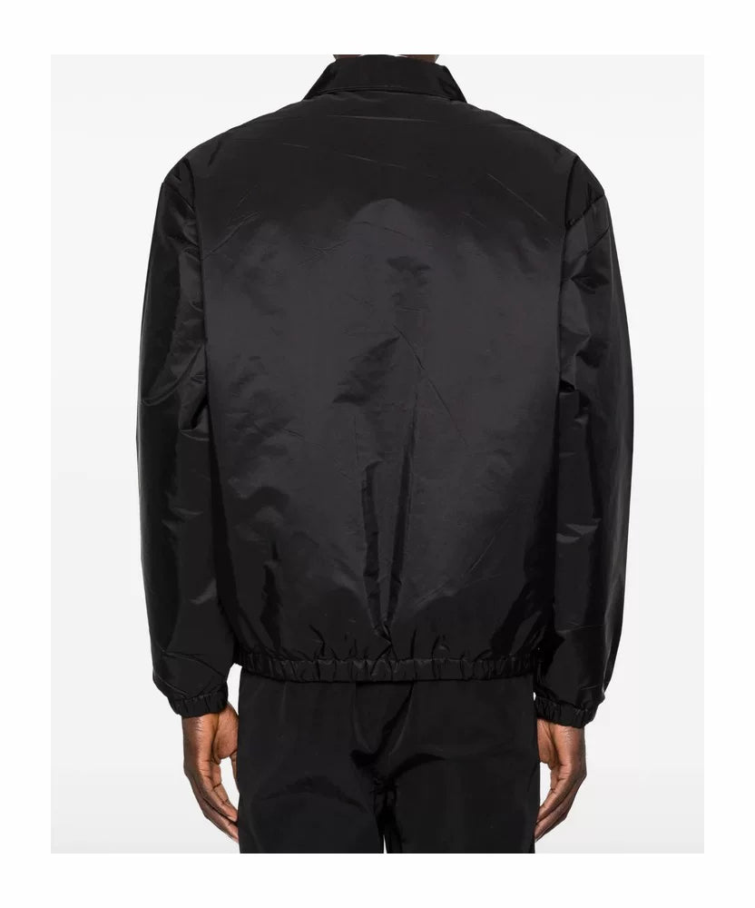 Prada Men's Logo Jacket in Black