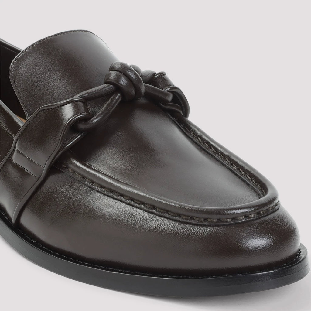 Bottega Veneta Men's Astaire Bv Loafers in Brown