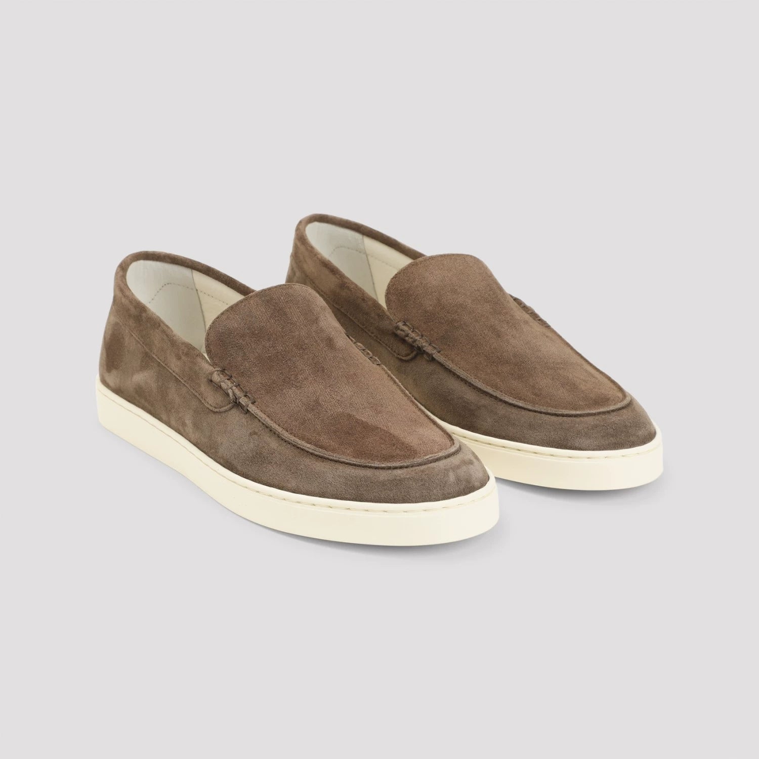 Brunello Cucinelli Men's Loafers in Brown