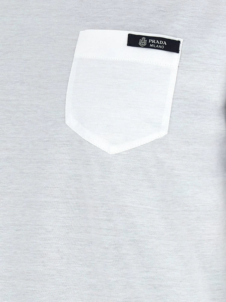Prada Men's T-Shirt in White