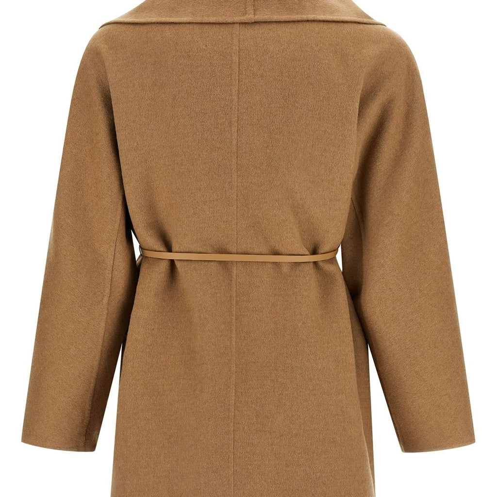 Maxmara Women's Max Mara Mxmabilita Coat in Camel