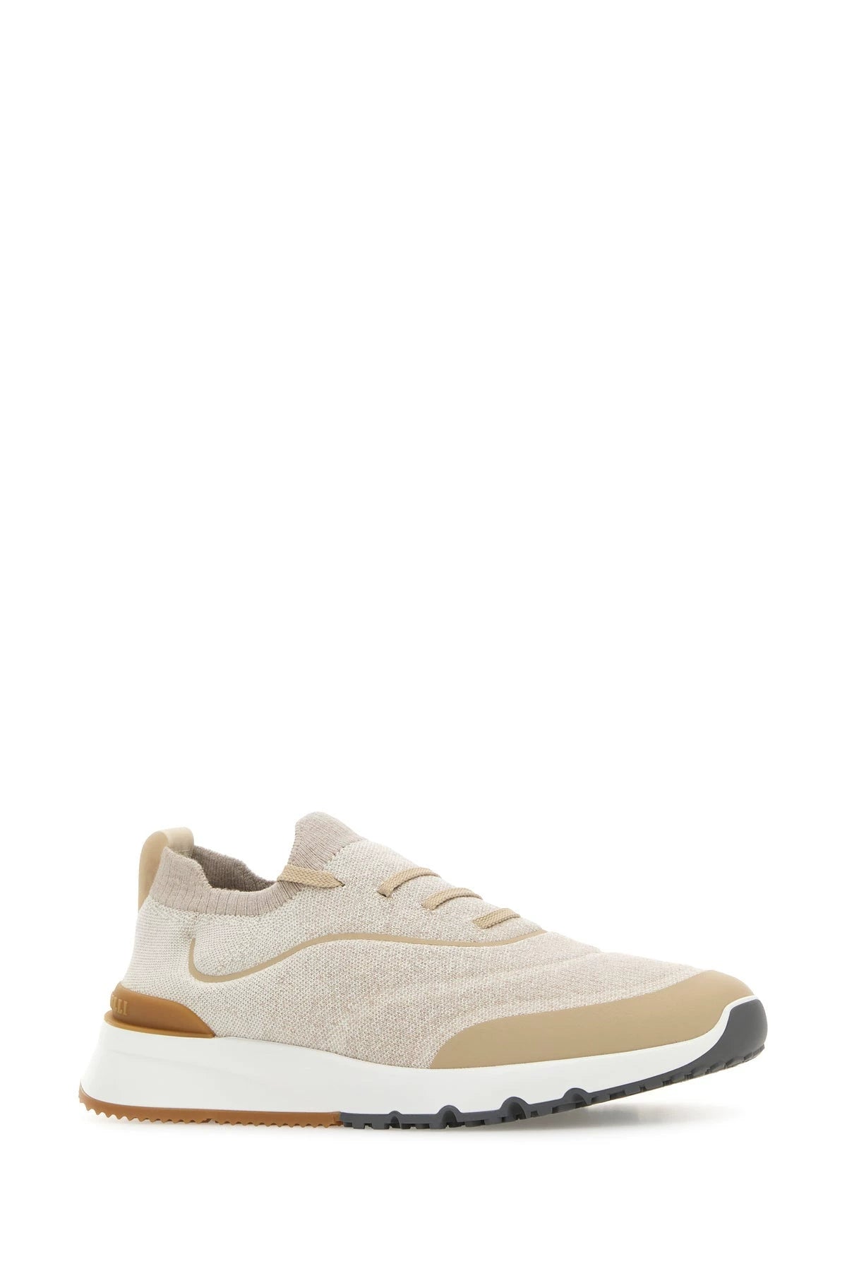 Brunello Cucinelli Men's Sneakers in Beige