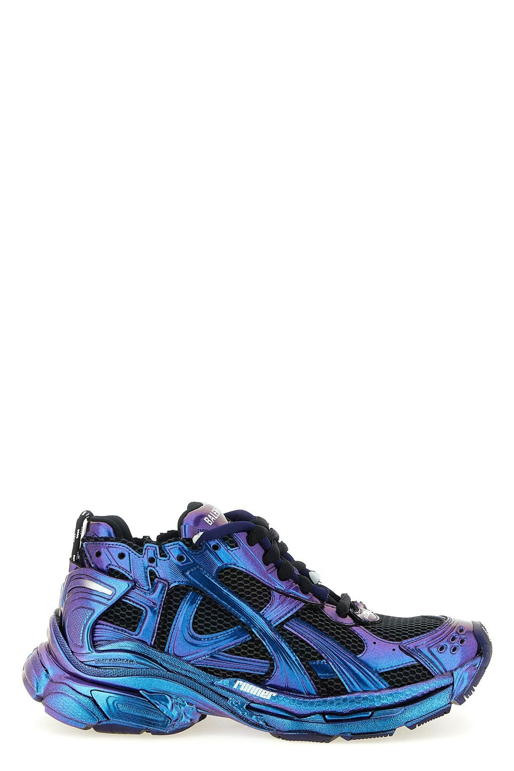 Balenciaga Men's Runner Iridescent Sneakers