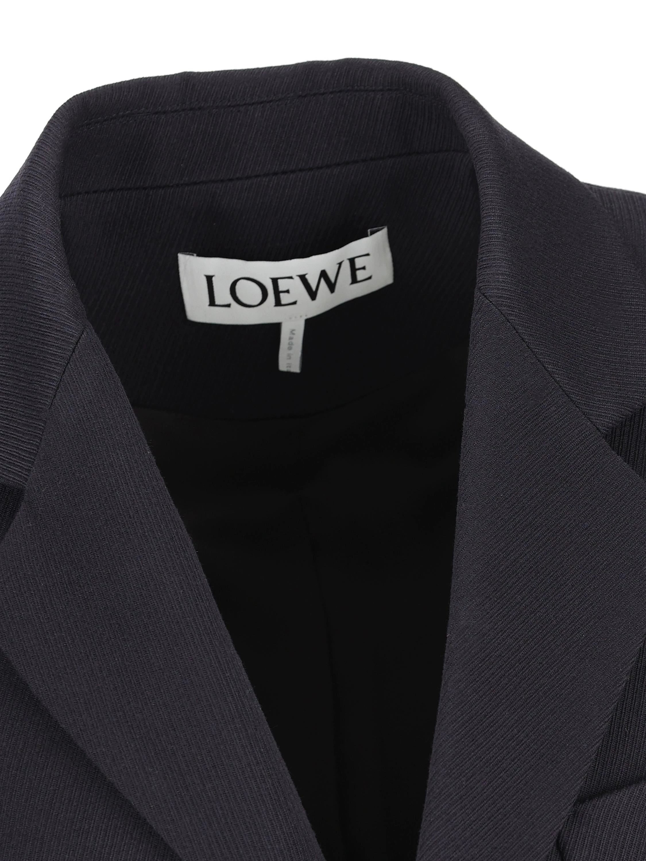 Loewe Men's Jacket in Blue
