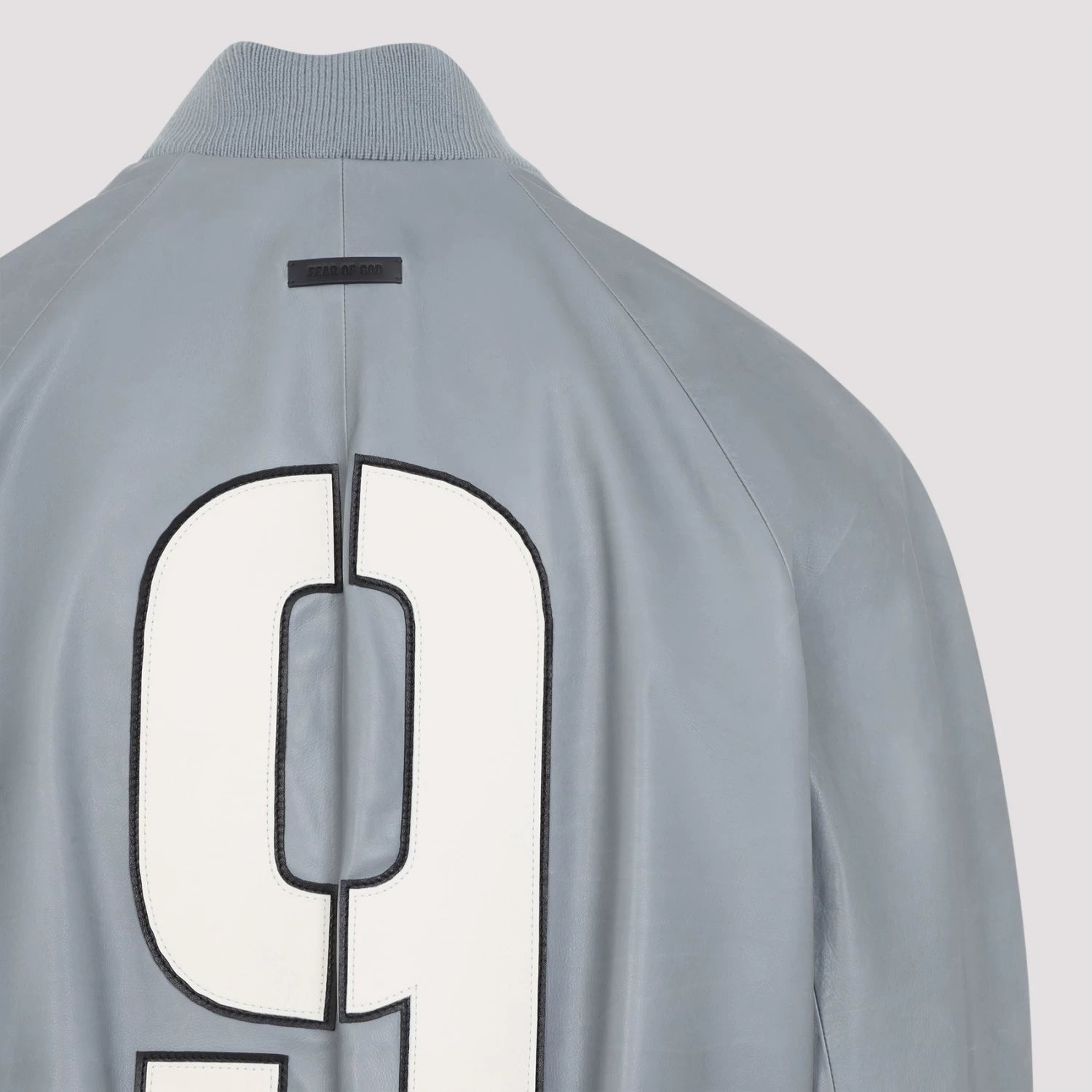 Fear of God Men's Leather Jacket in Grey