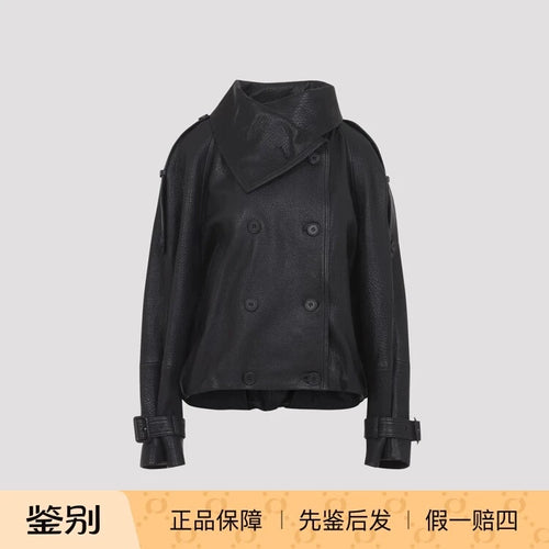 Acne Studios Women's Leather Jacket in Black