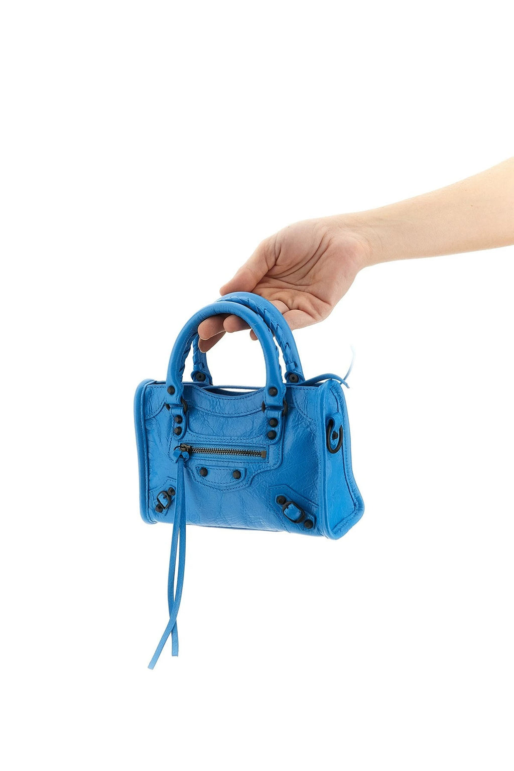 Balenciaga Women's Le City Nano Bag in Blue