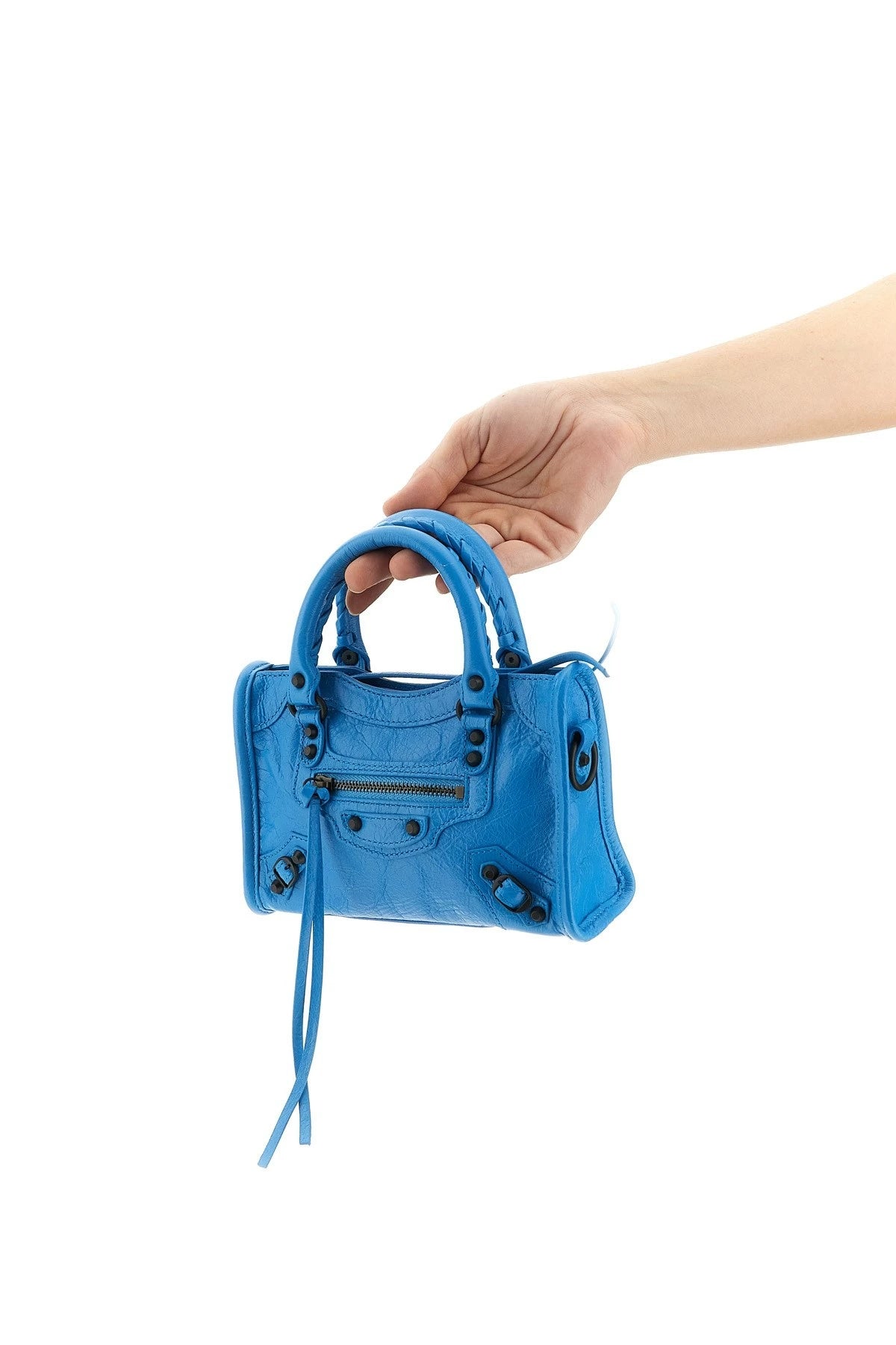 Balenciaga Women's Le City Nano Bag in Blue