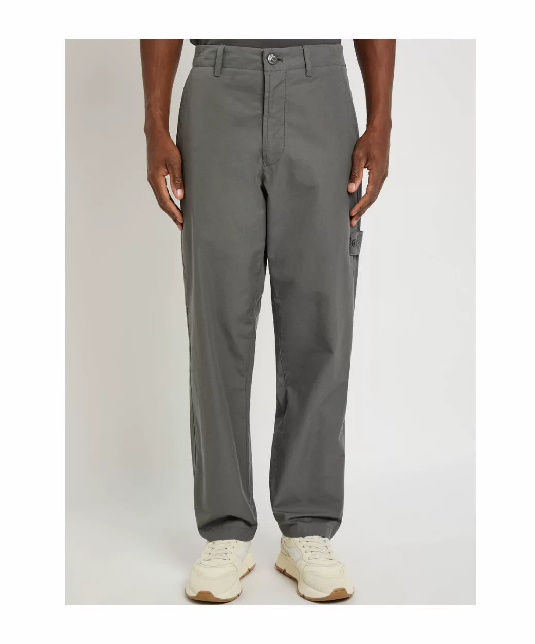 Stone Island Men's Ghost Pants in Dark Grey