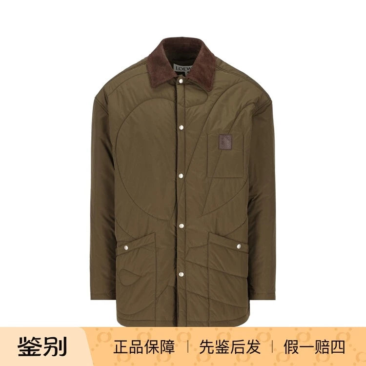 Loewe Men's Jacket in Green