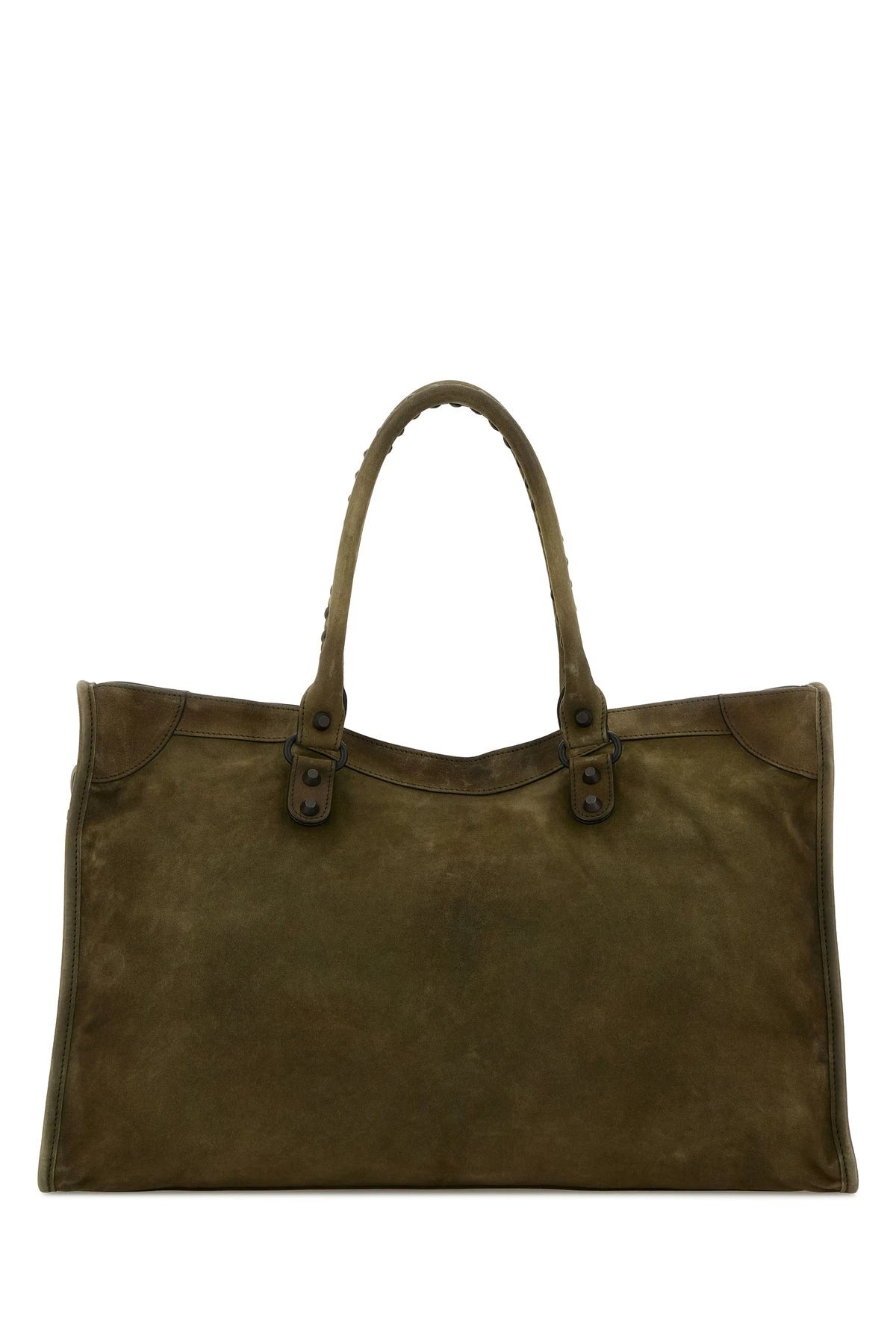 Balenciaga Men's Le City Large Bag in Green