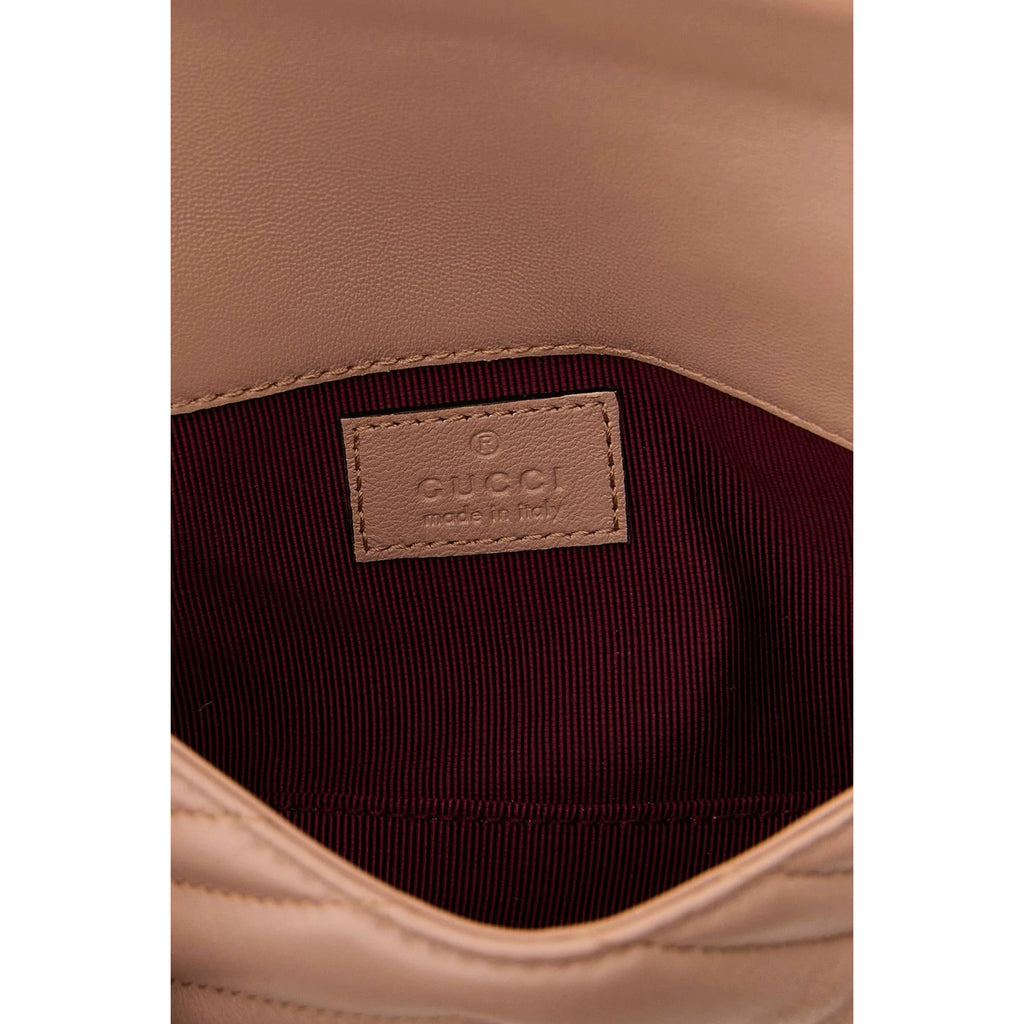 Gucci Women's Gg Marmont Mini Bag in Pink