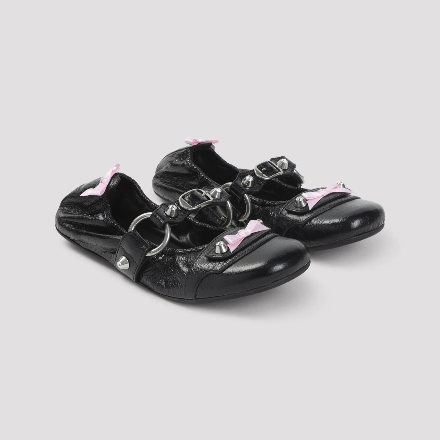 Balenciaga Women's City L005 Shoes in Black