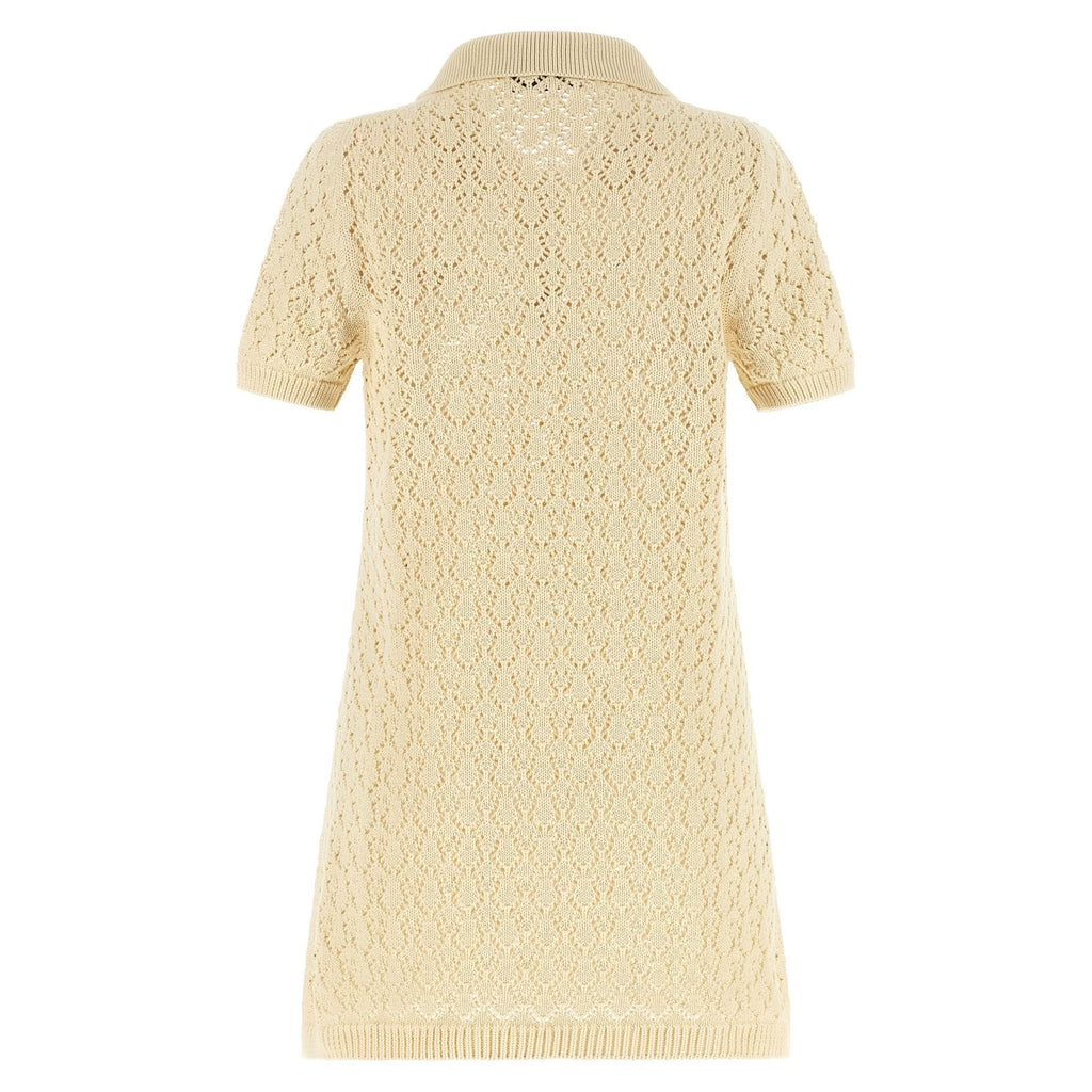 Miu Miu Polo Polo Shirt in Beige