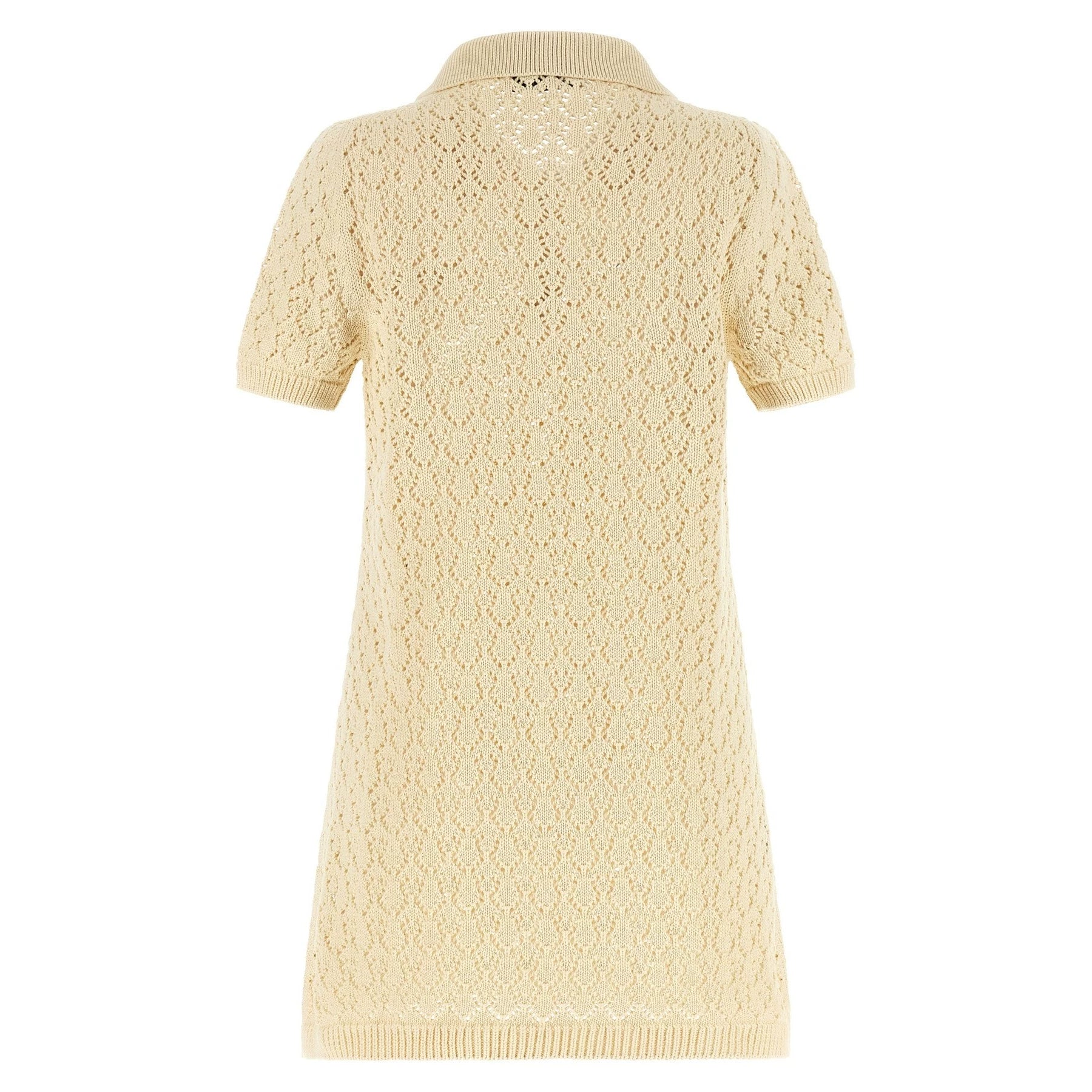 Miu Miu Polo Polo Shirt in Beige