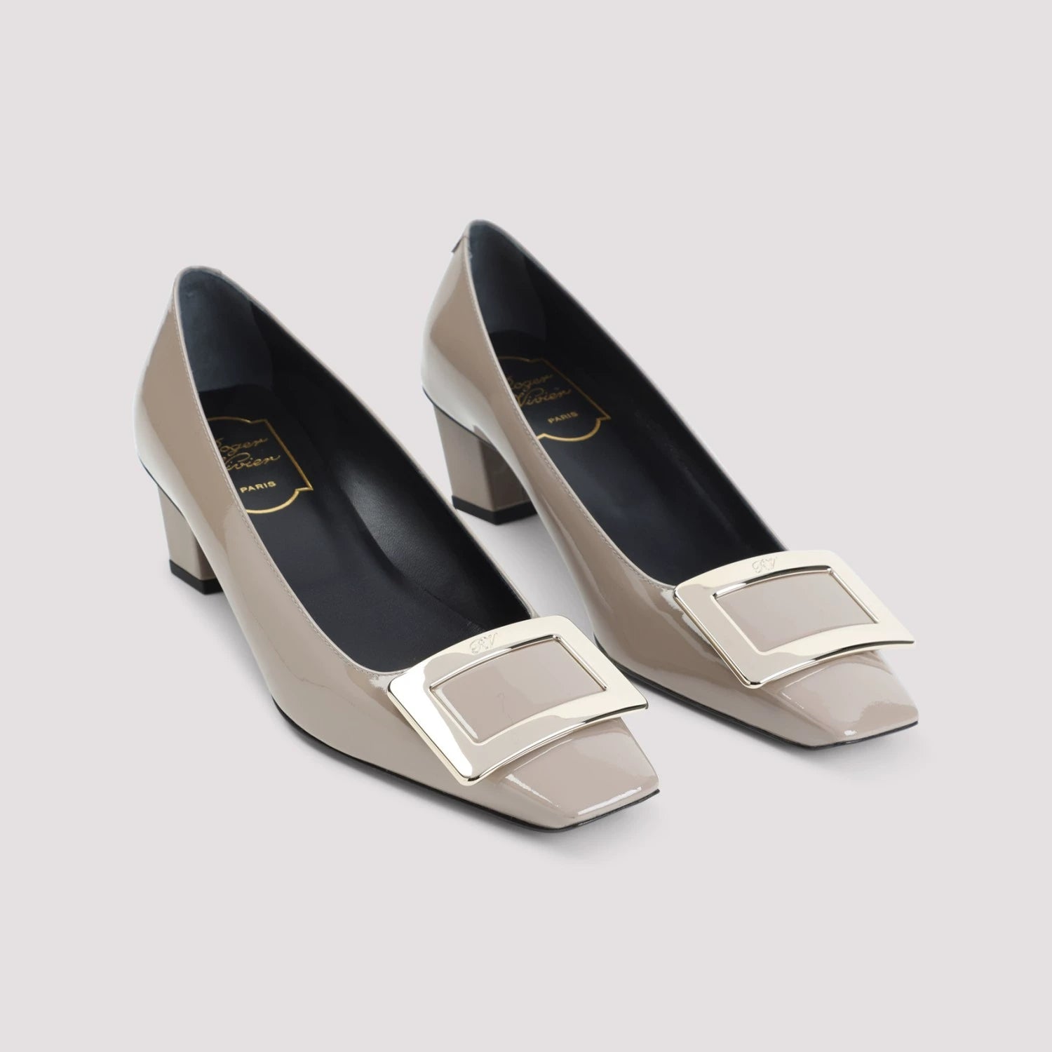 Roger Vivier Women's Roger Viver Belle Heels in Grey