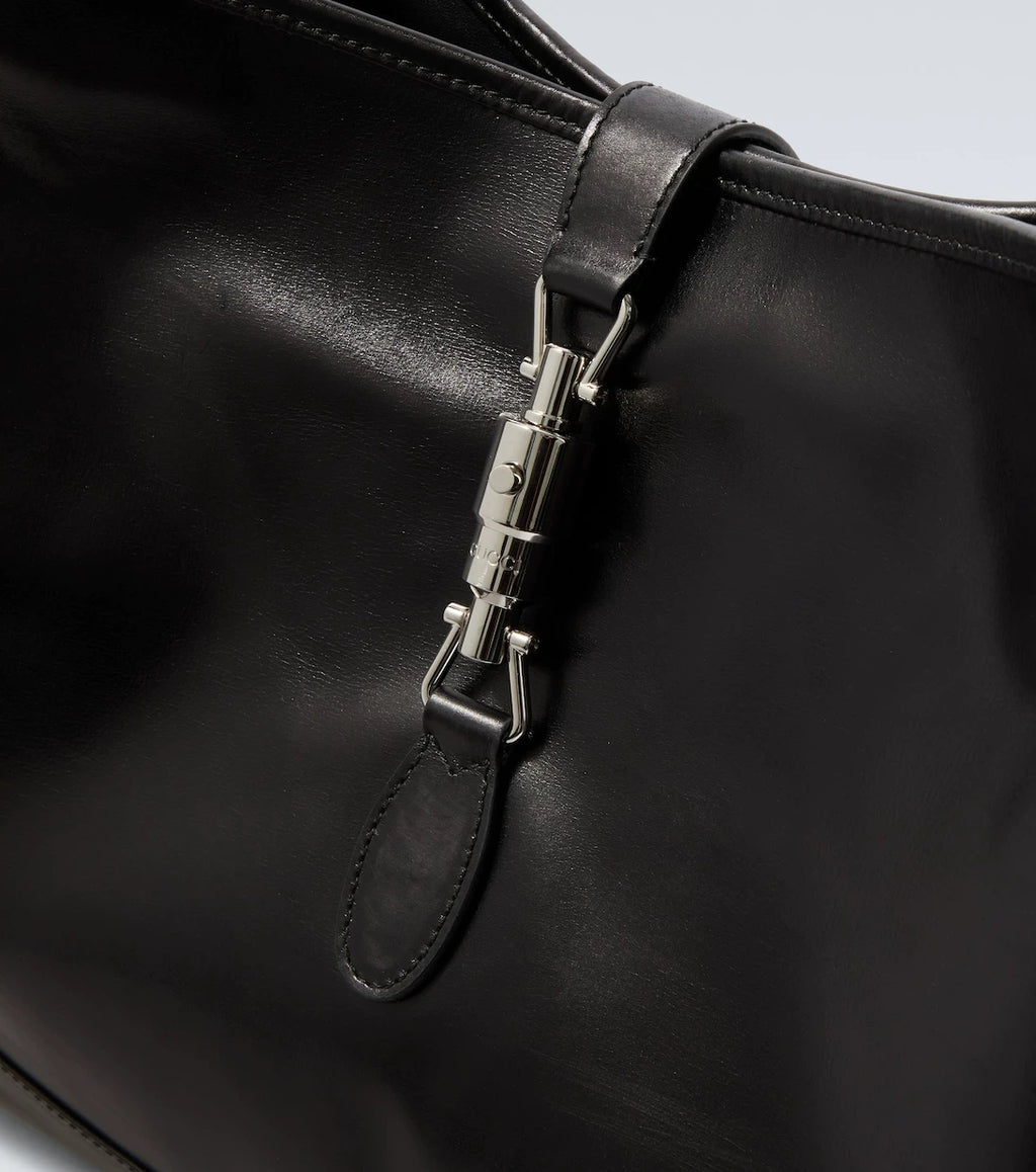 Gucci Men's Jackie Large Bag in Black