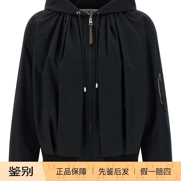 Loewe Women's Coat in Black