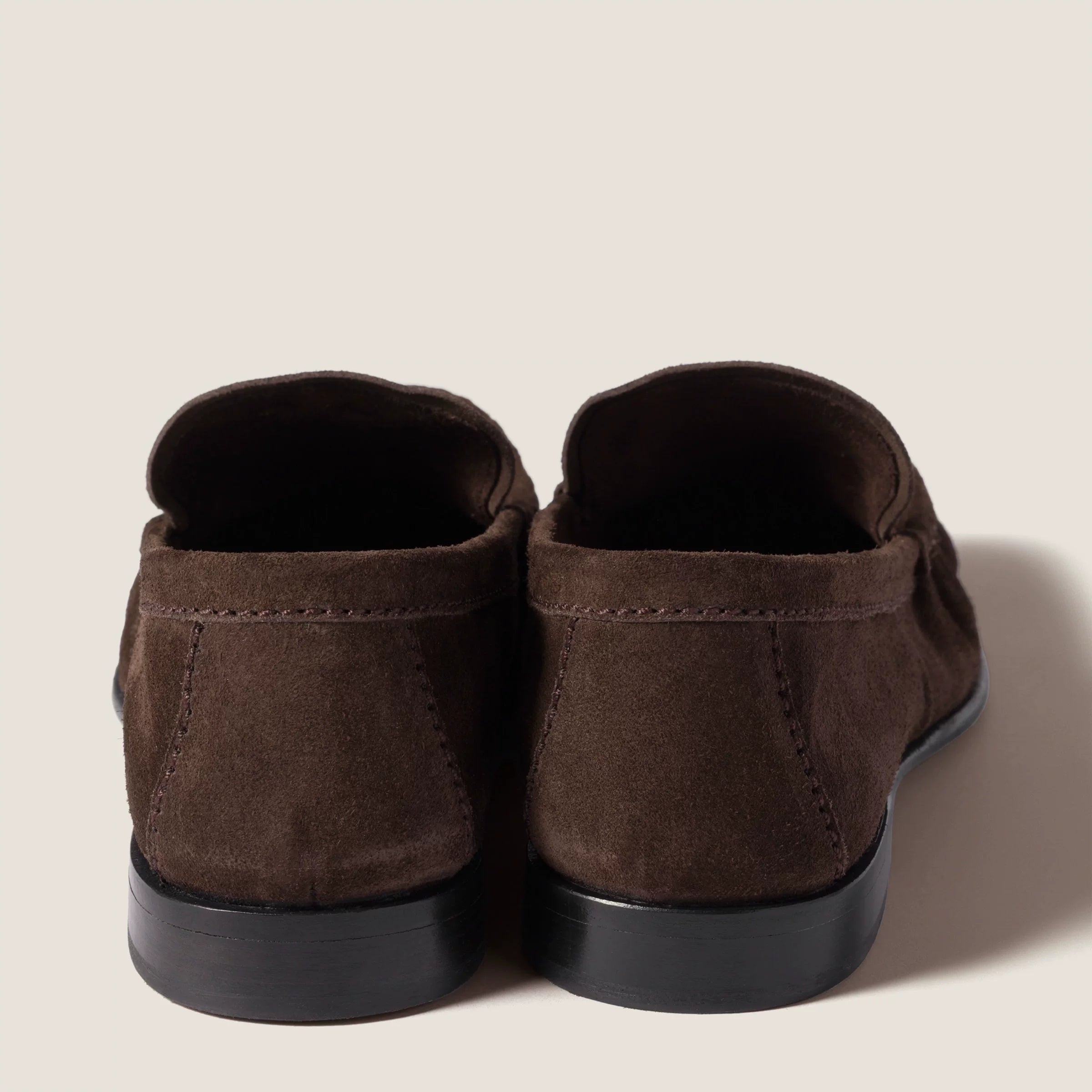 Miu Miu Women's Loafers in Dark Brown