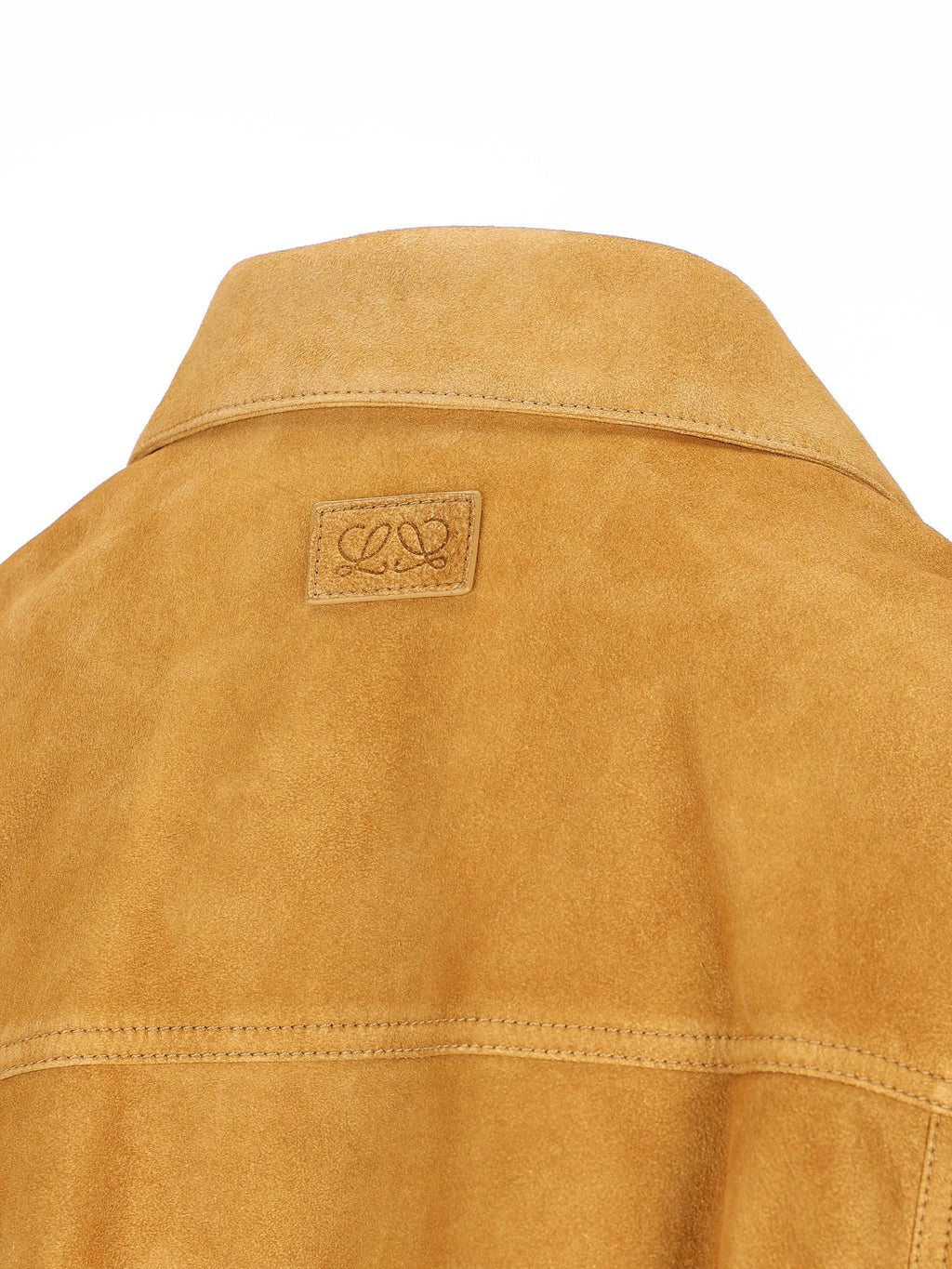 Loewe Women's Leather Jacket in Camel
